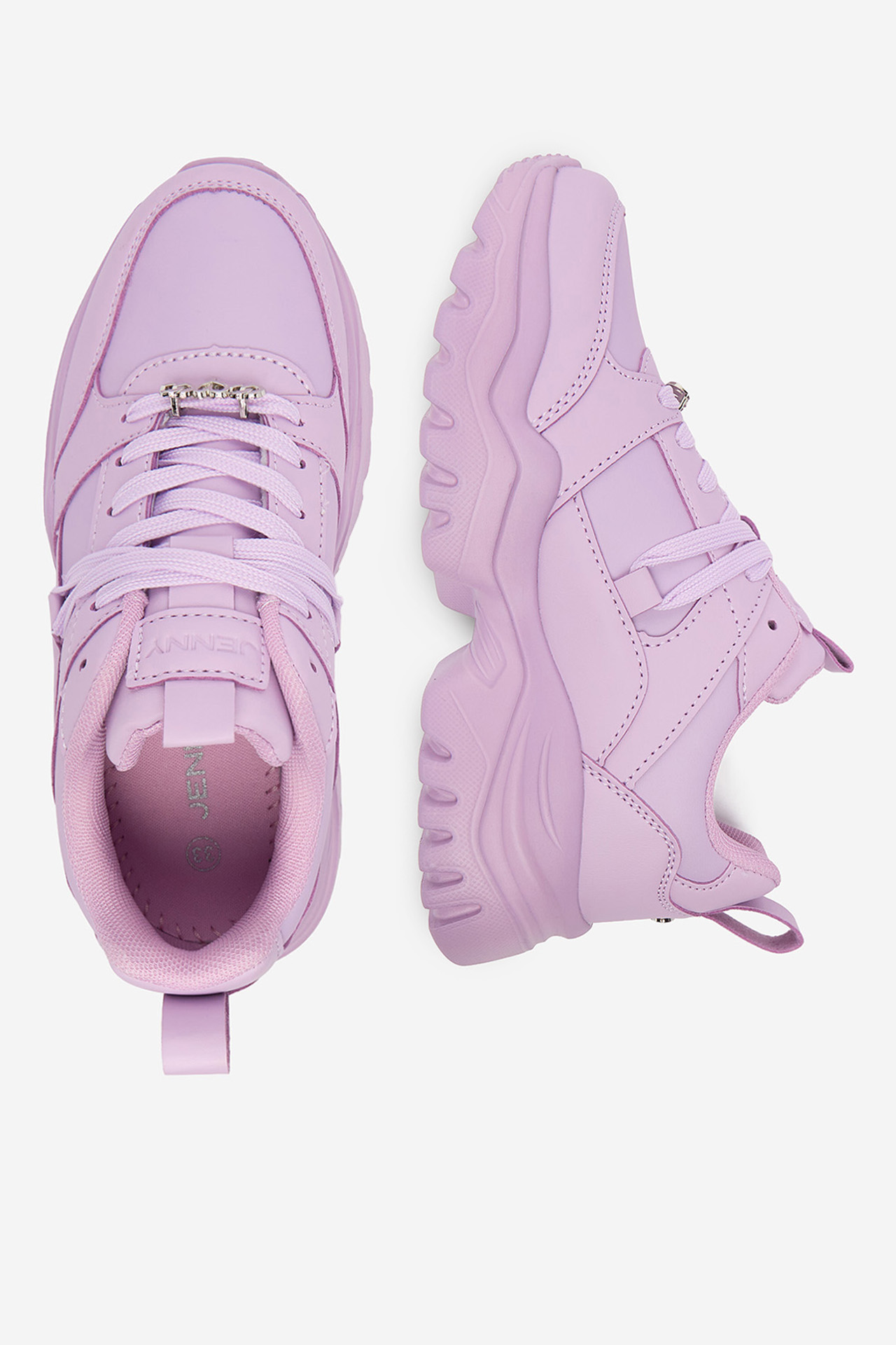 Sneakersy Světle fialová