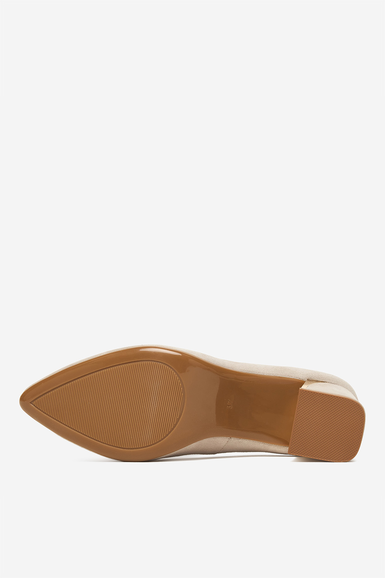 cipele na petu Svijetlosmeđe