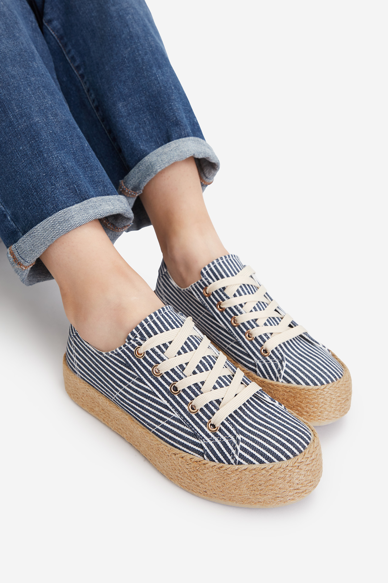 Espadrilky Tmavomodrá