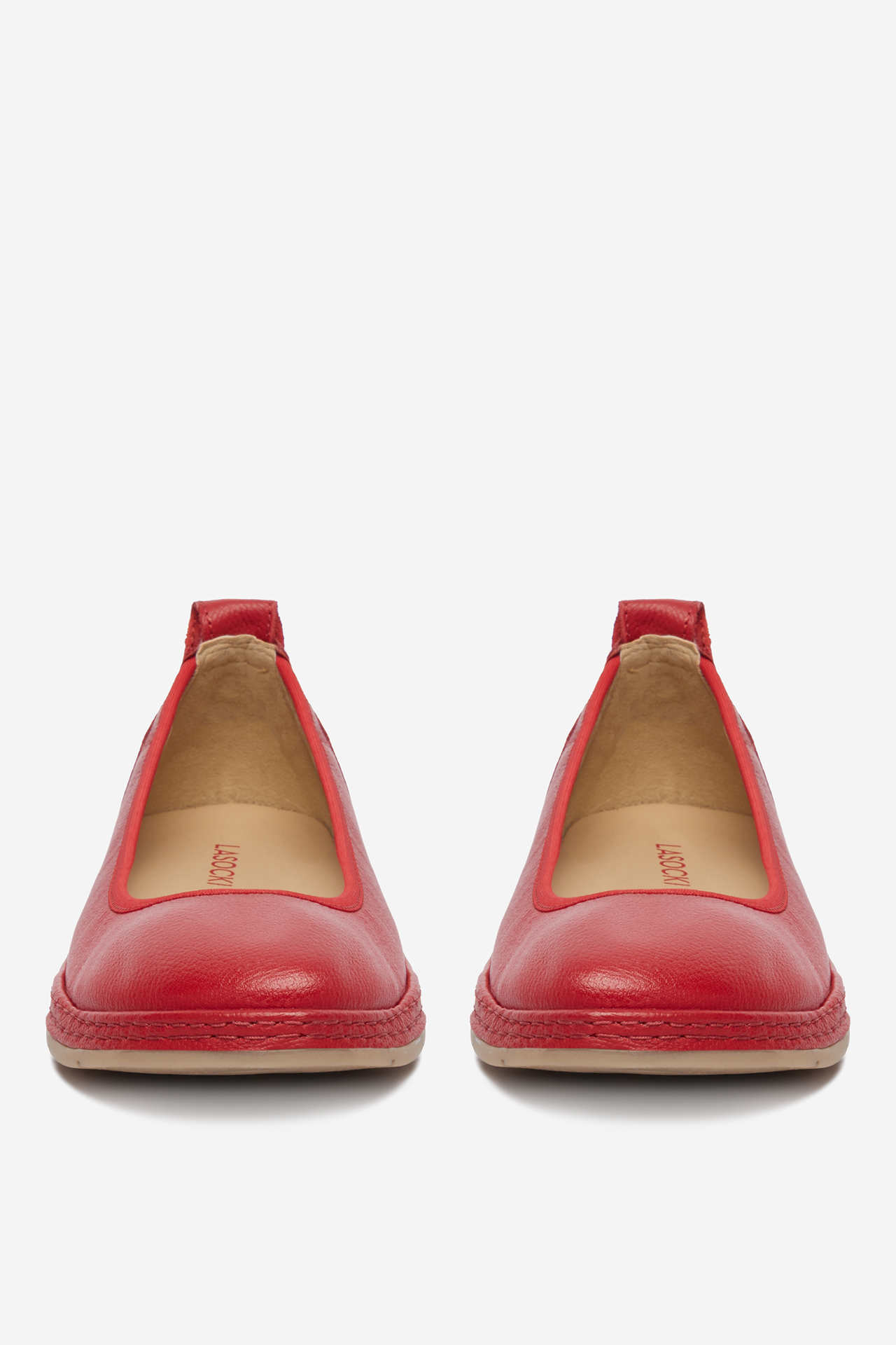 Baleríny Červená
