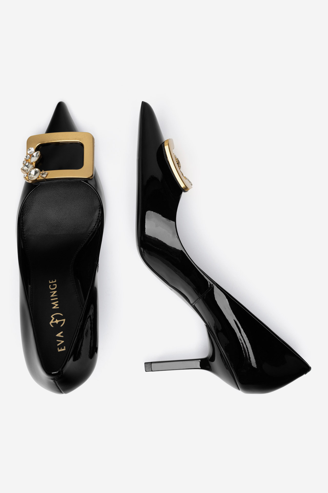 Pantofi stiletto Negru