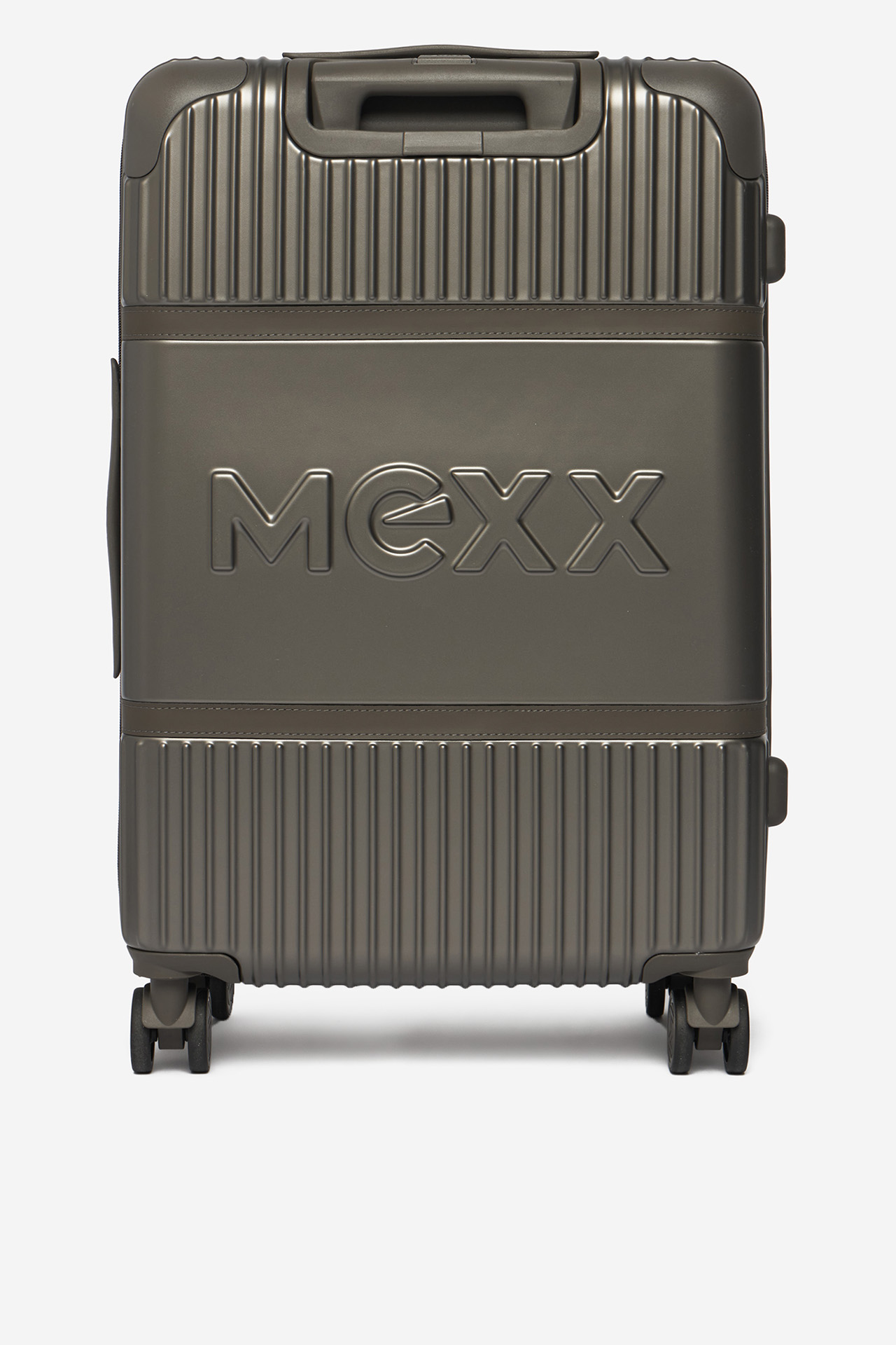 Kufr Stříbrný temný