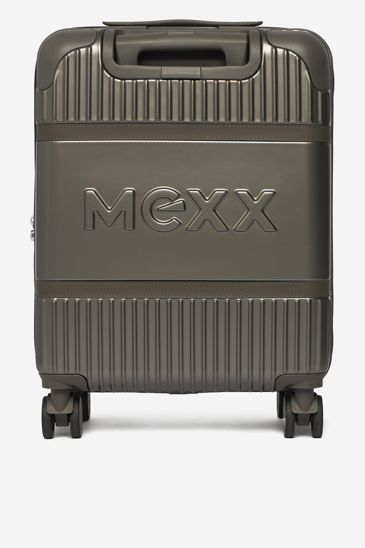 Kufr Stříbrný temný