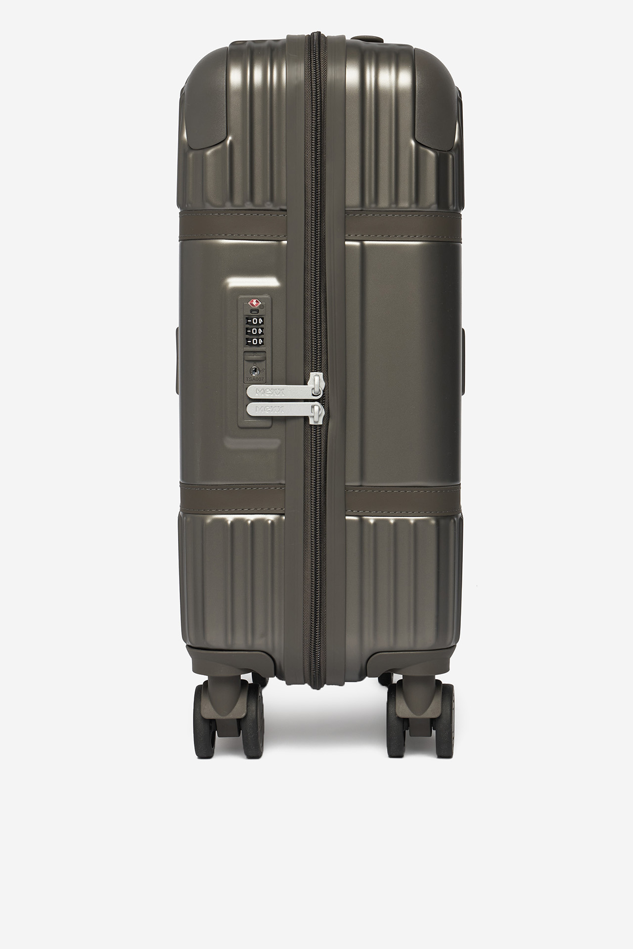 Kufr Stříbrný temný