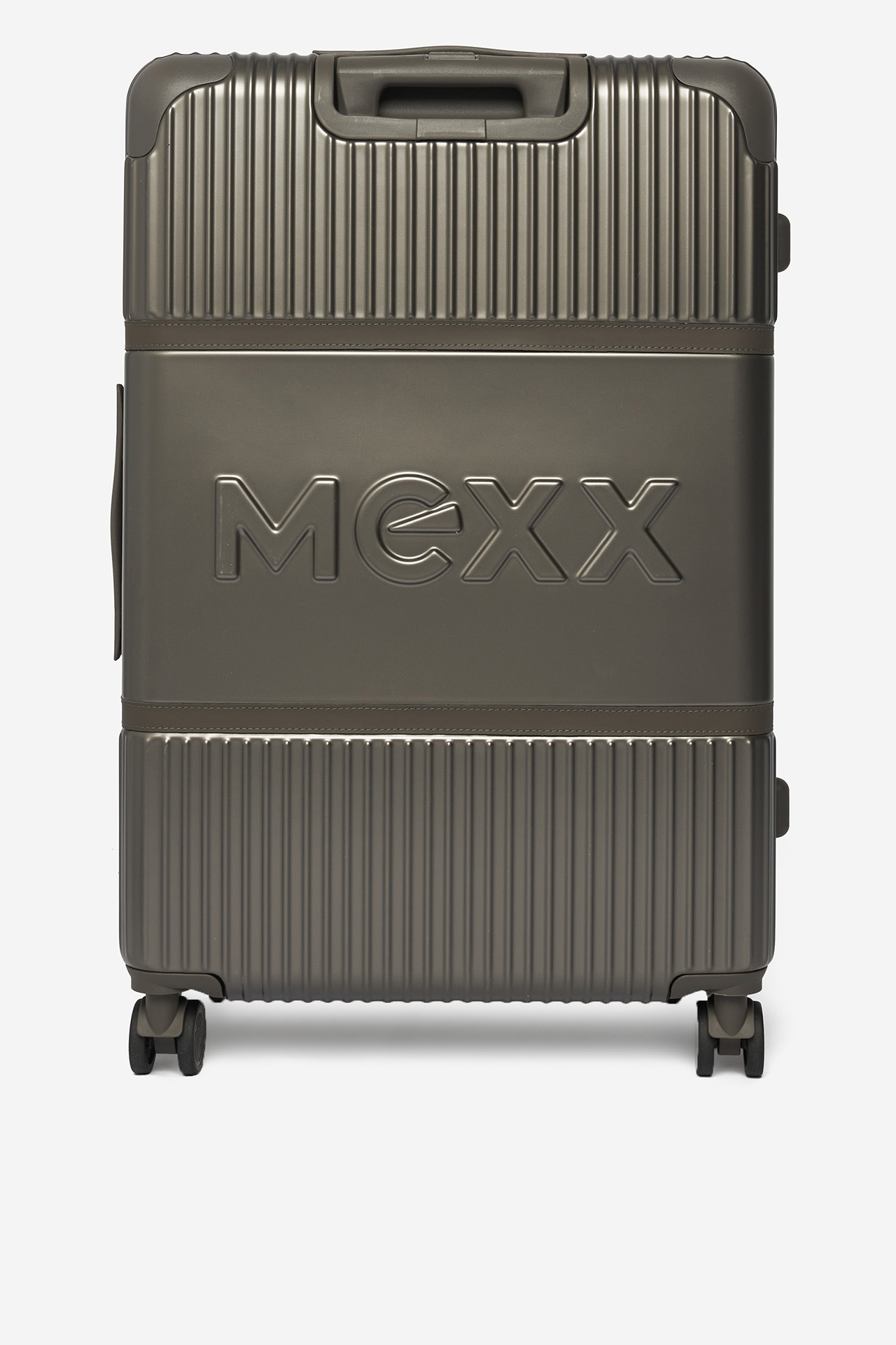 Kufr Stříbrný temný