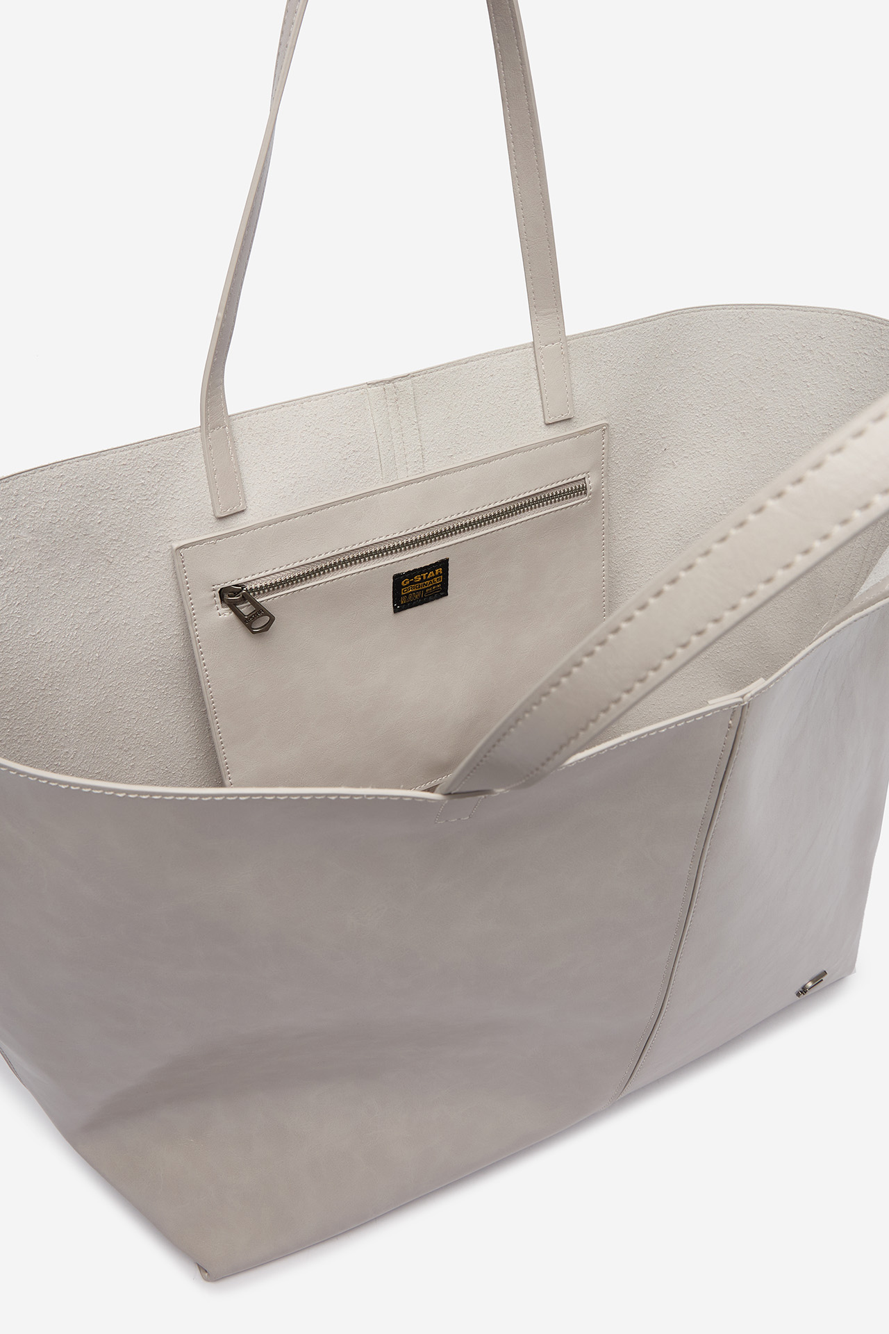 Kabelka Světle šedá