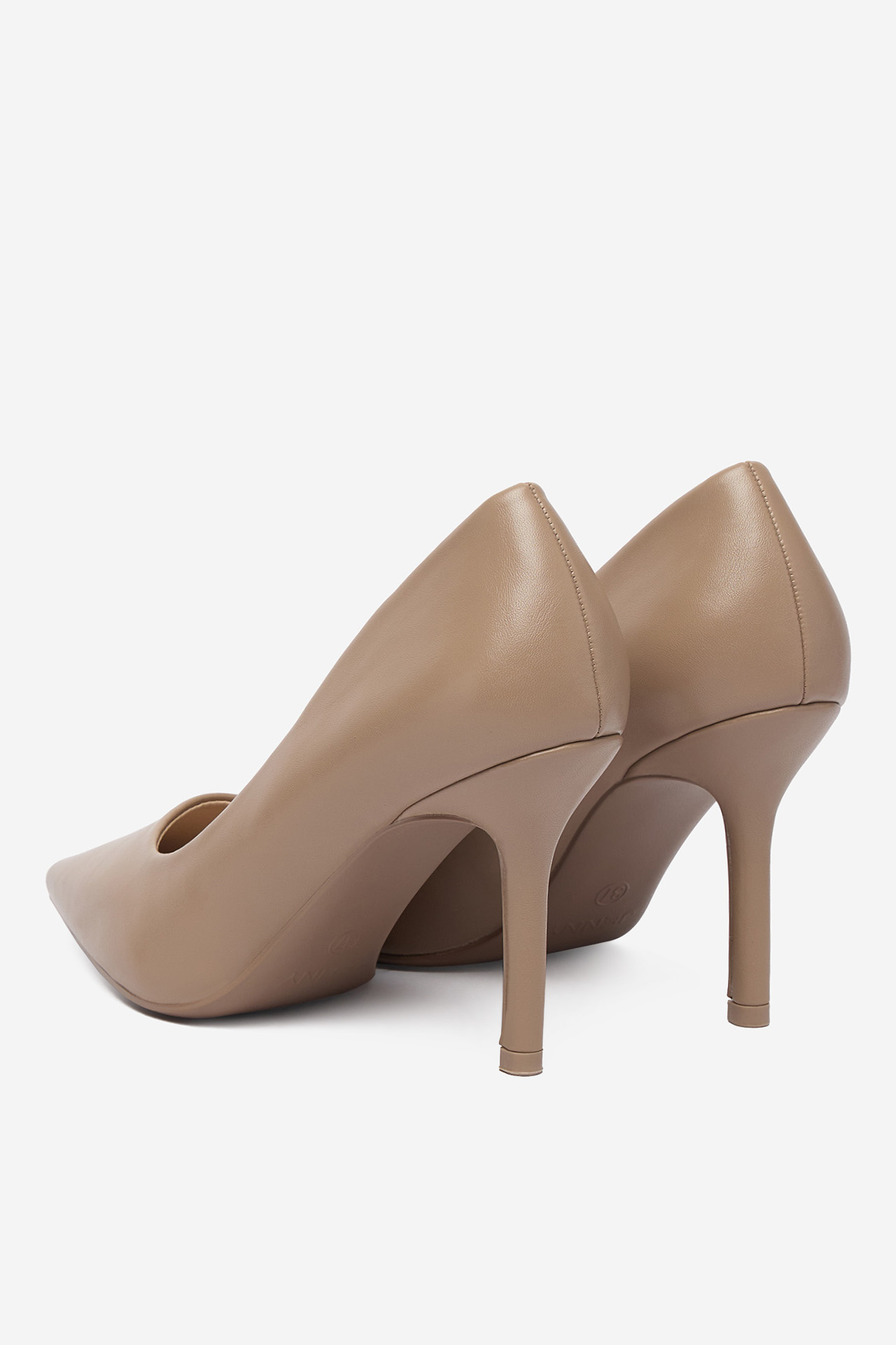 Lodičky na podpatku Béžová