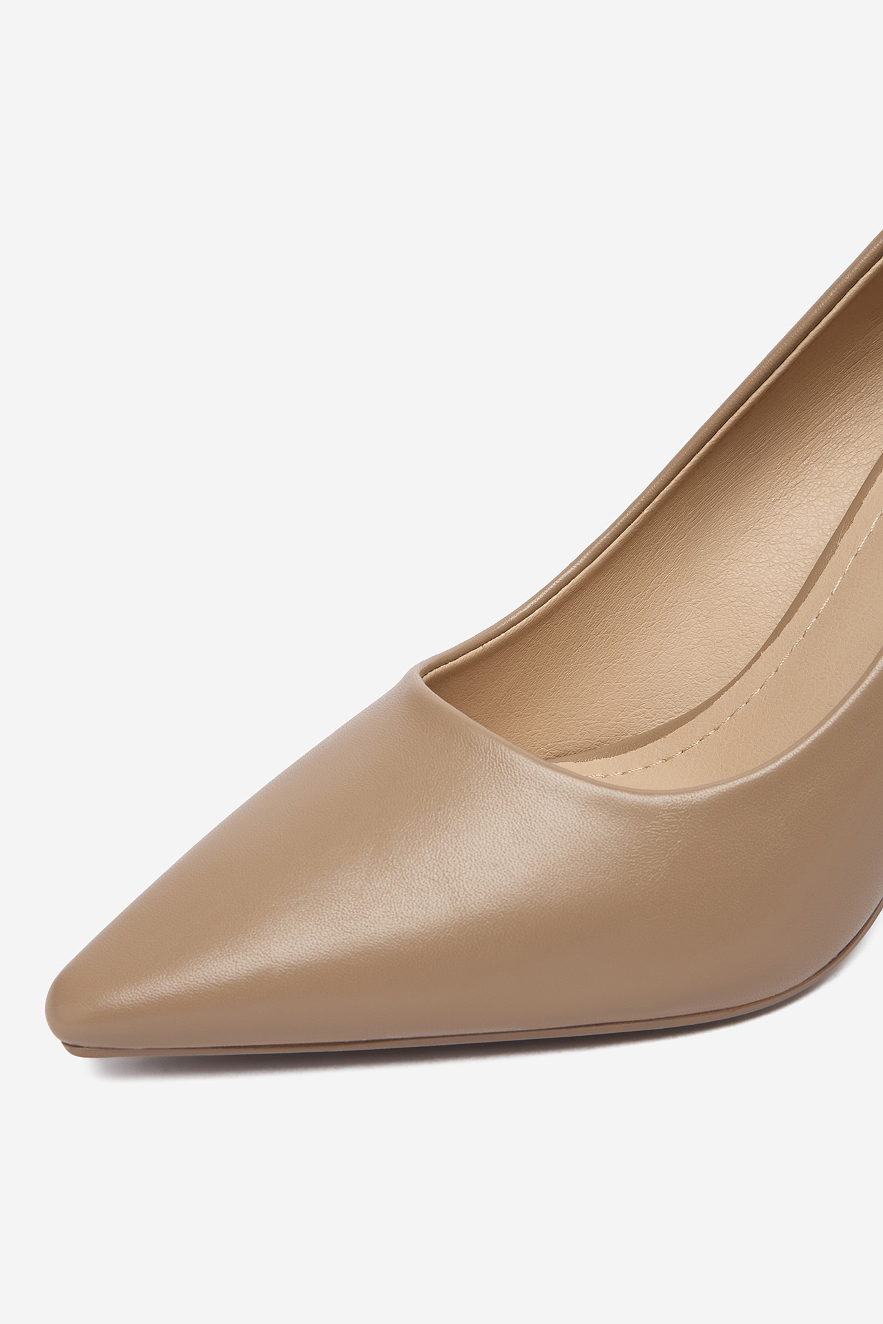 Lodičky na podpatku Béžová