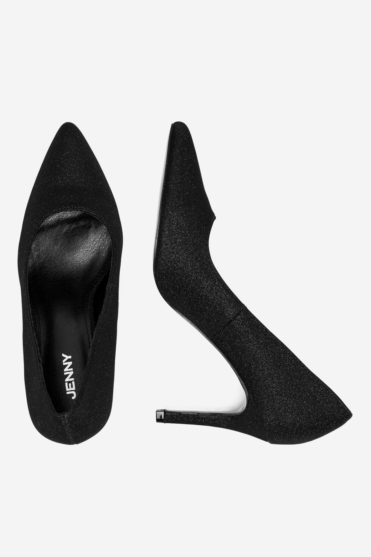 Lodičky na podpatku Černá