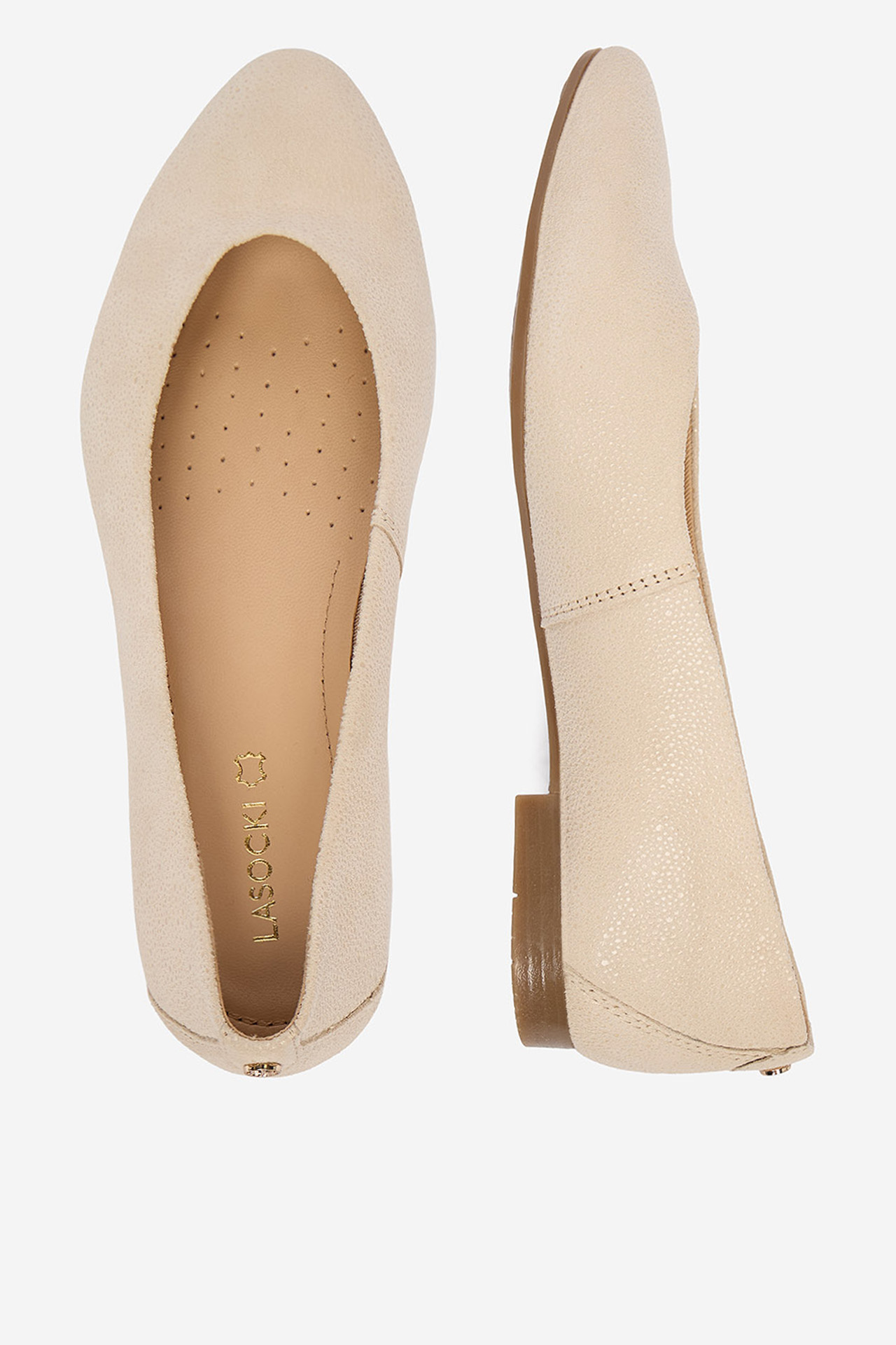 Baleríny Světle béžová