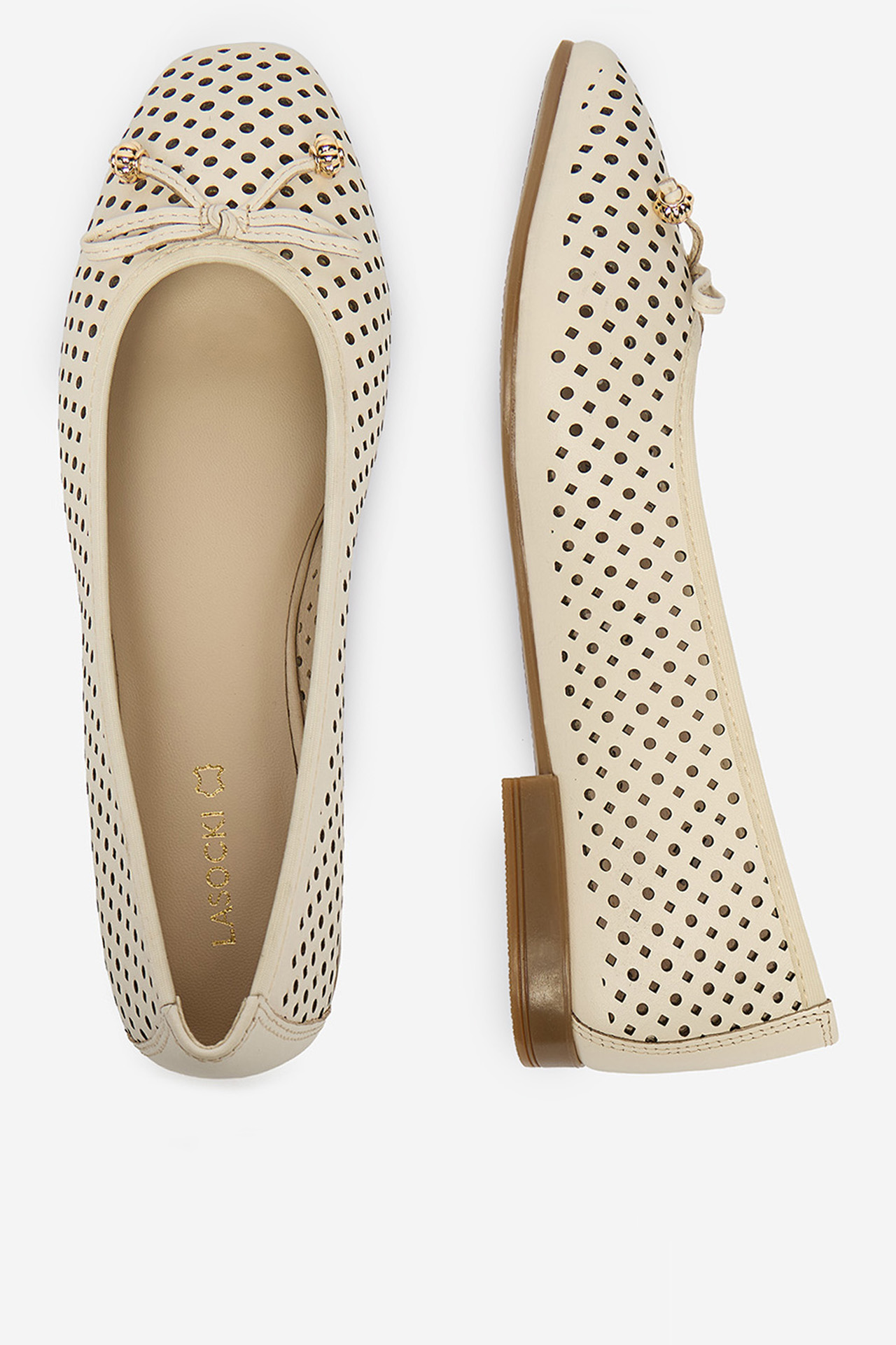 Baleríny Světle béžová