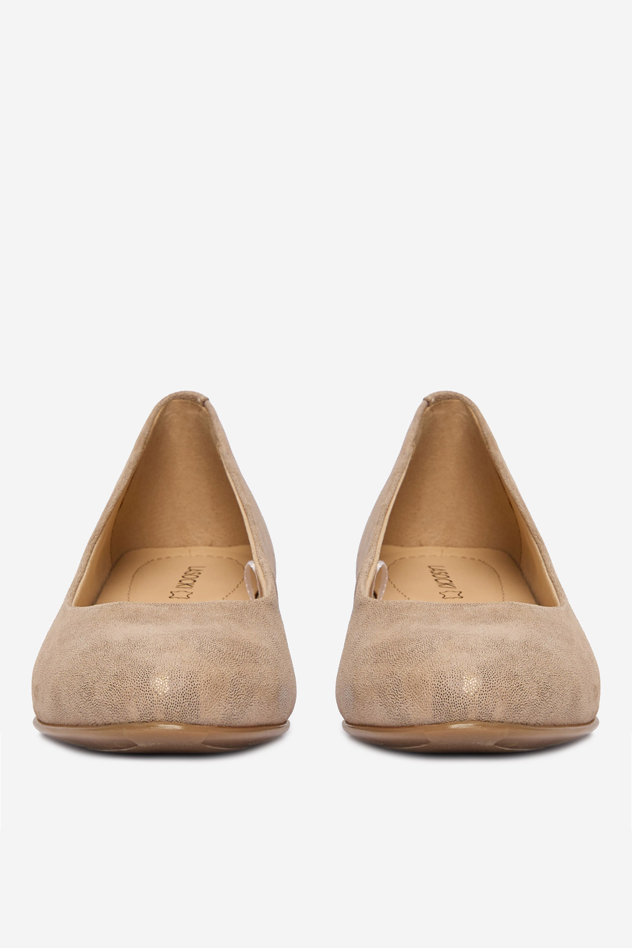 Baleríny Tmavě béžová