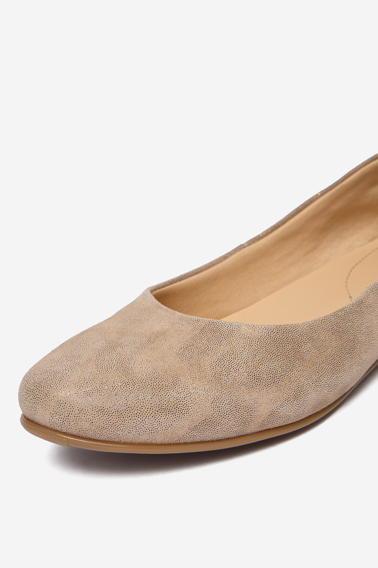 Baleríny Tmavě béžová