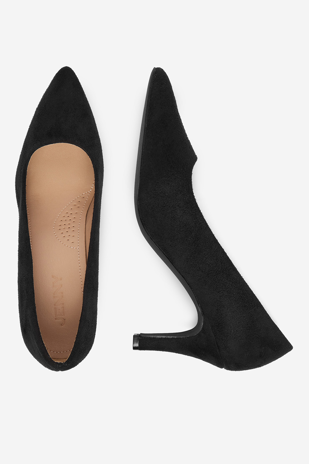 Lodičky na podpatku Černá