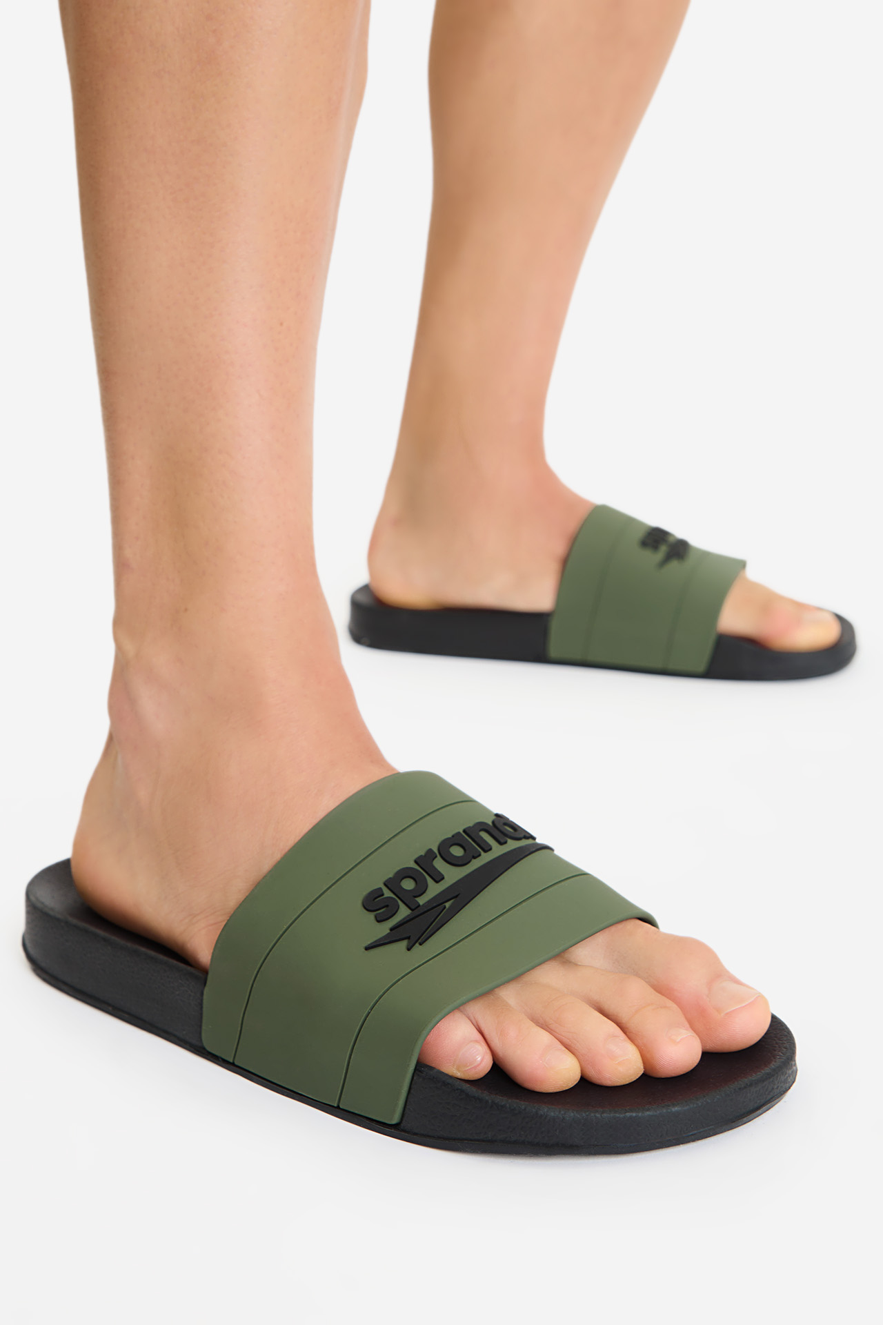 Šľapky k vode Khaki