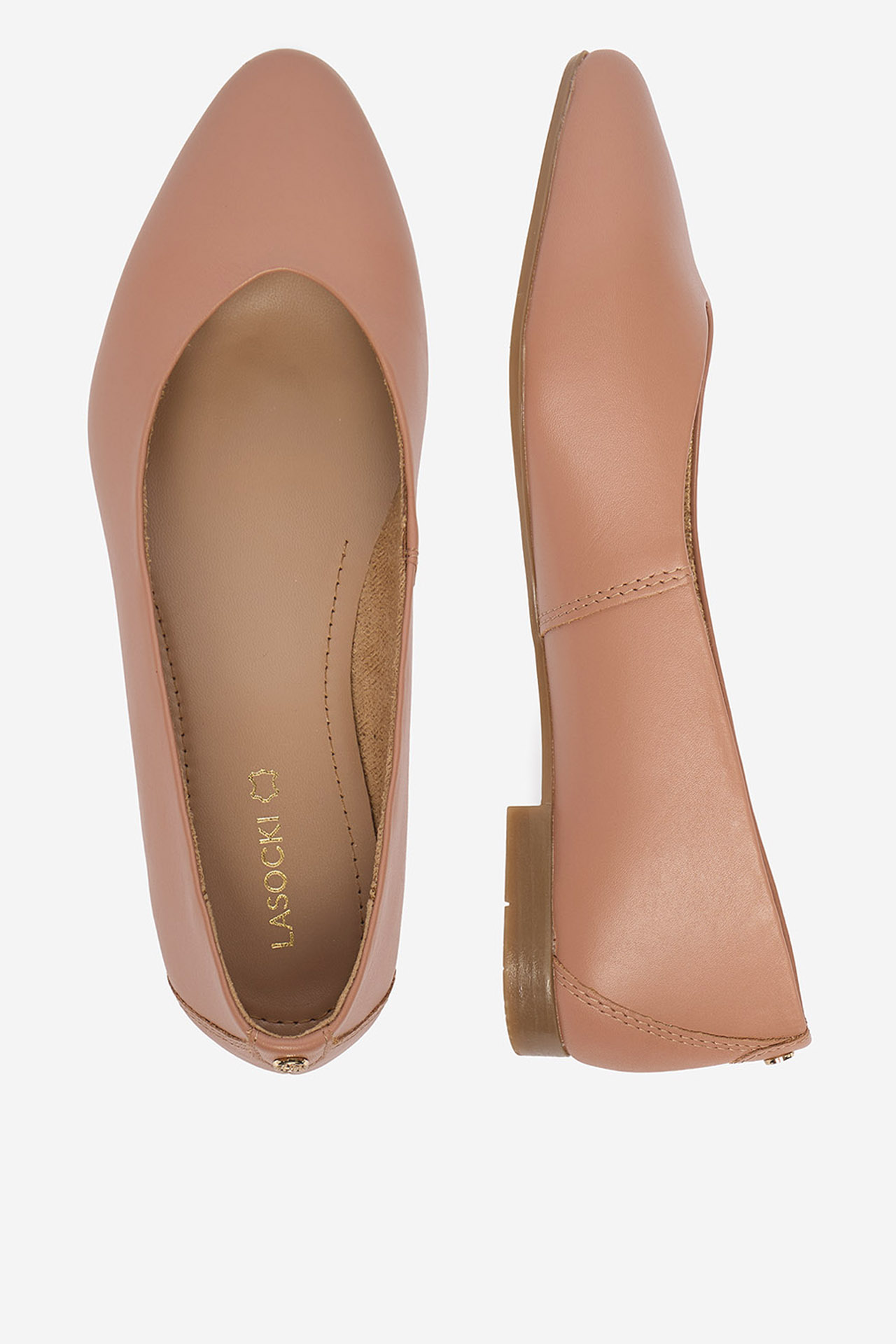 Baleríny Tmavě růžová