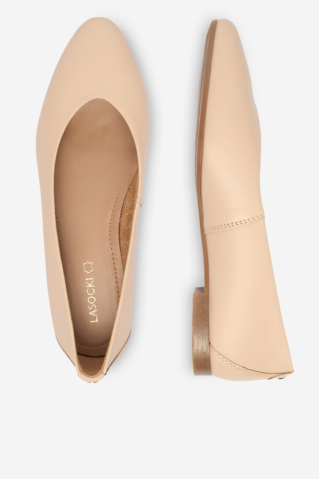 Baleríny Světle béžová