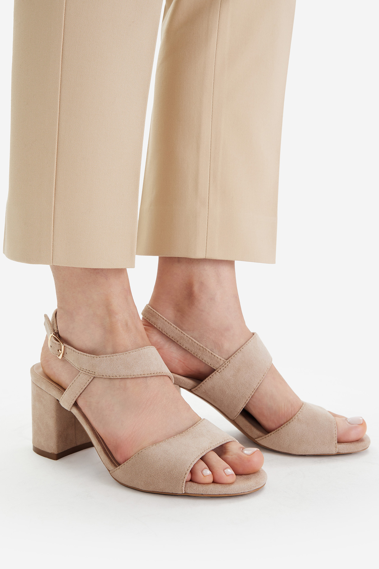 Sandály Světle béžová