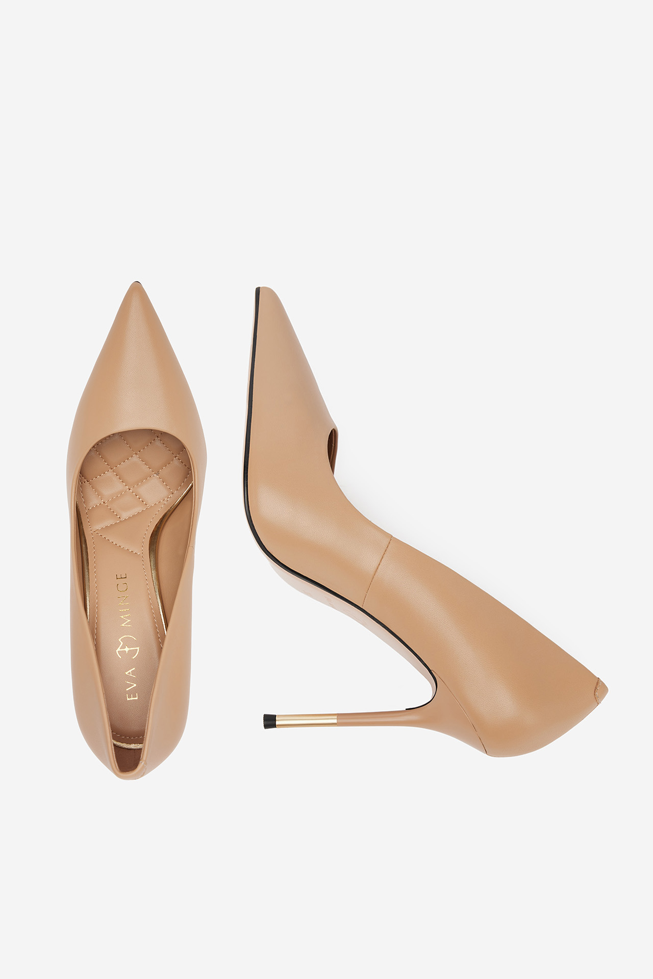 Обувки на ток Бежов