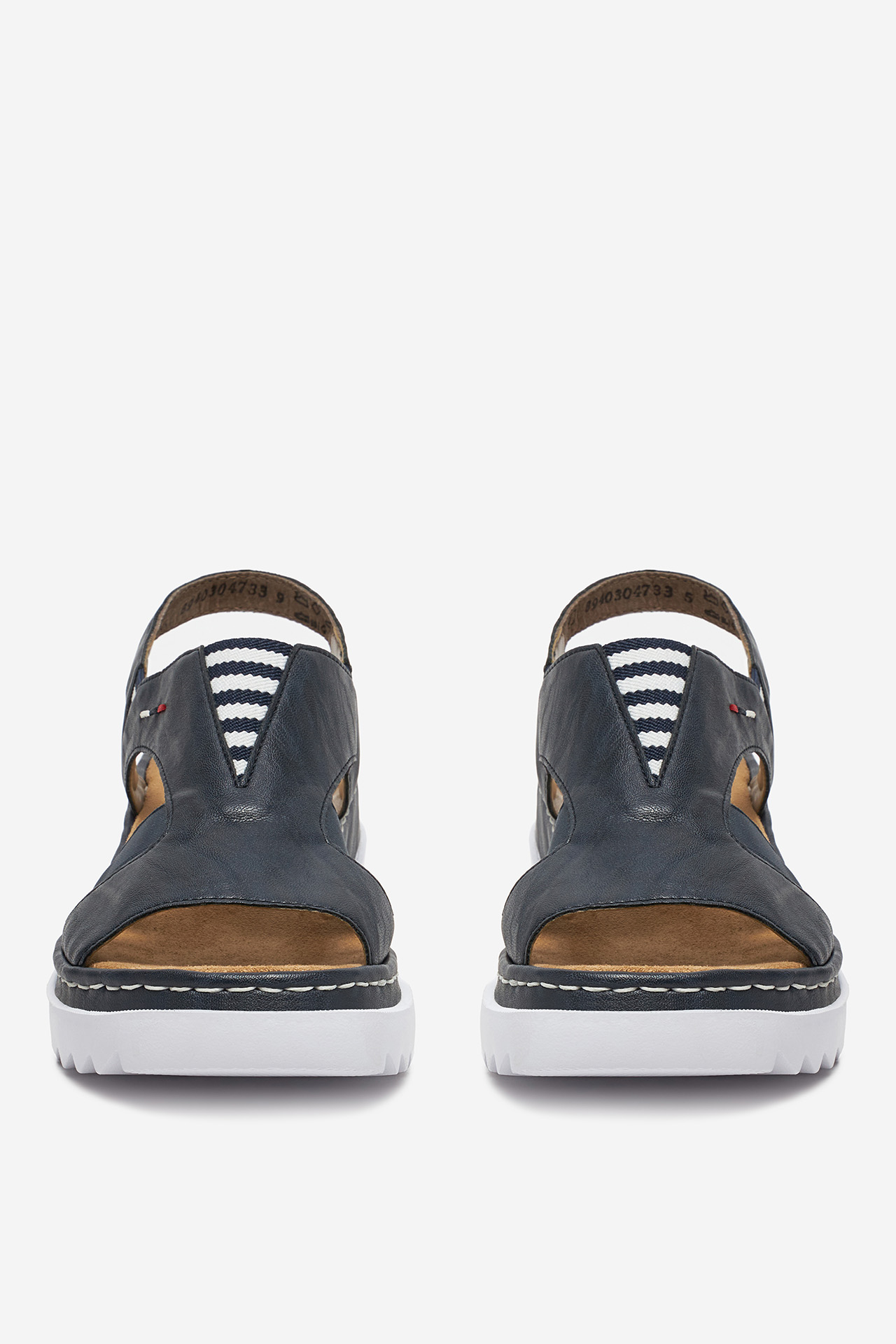 Sandály Tmavomodrá