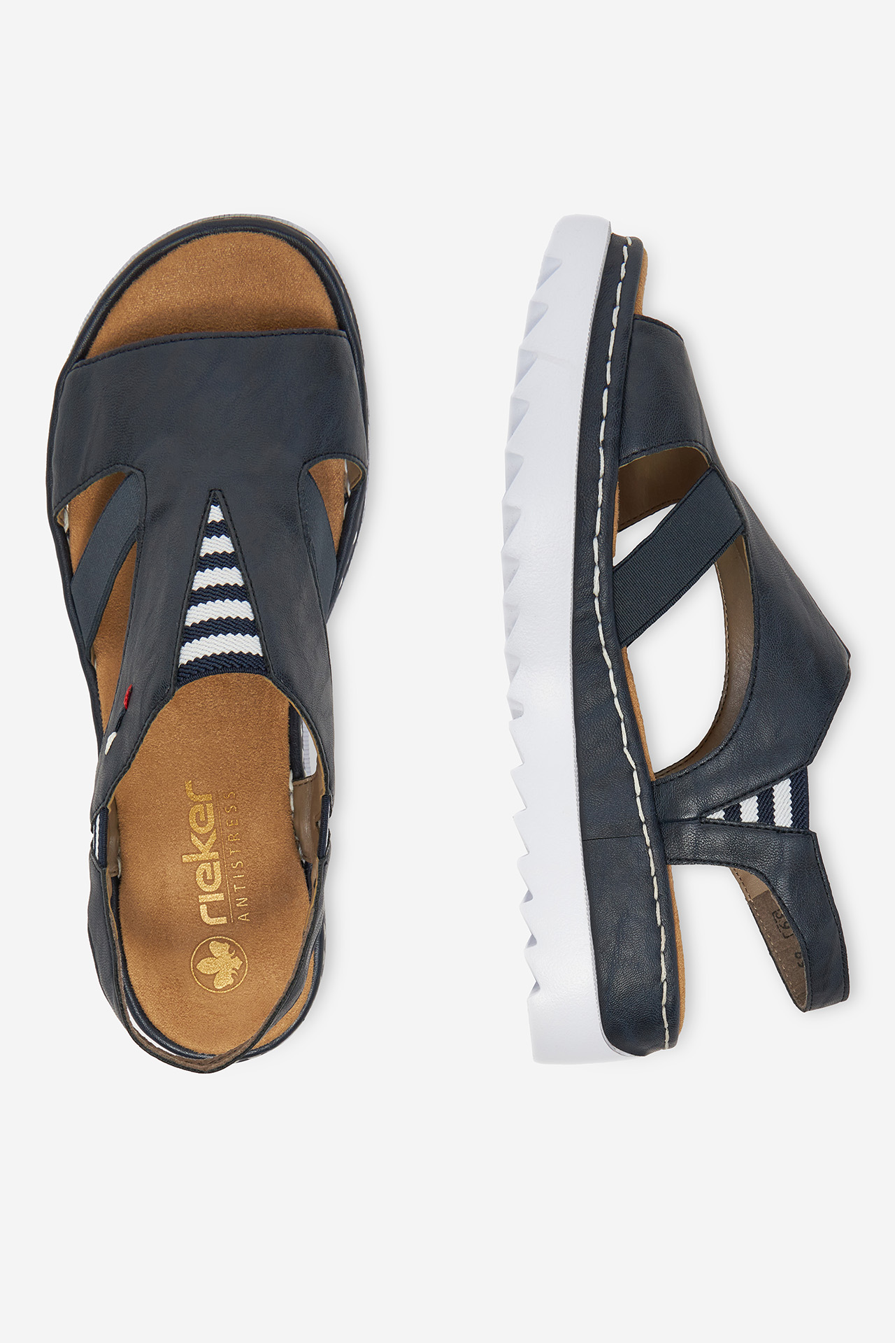 Sandály Tmavomodrá