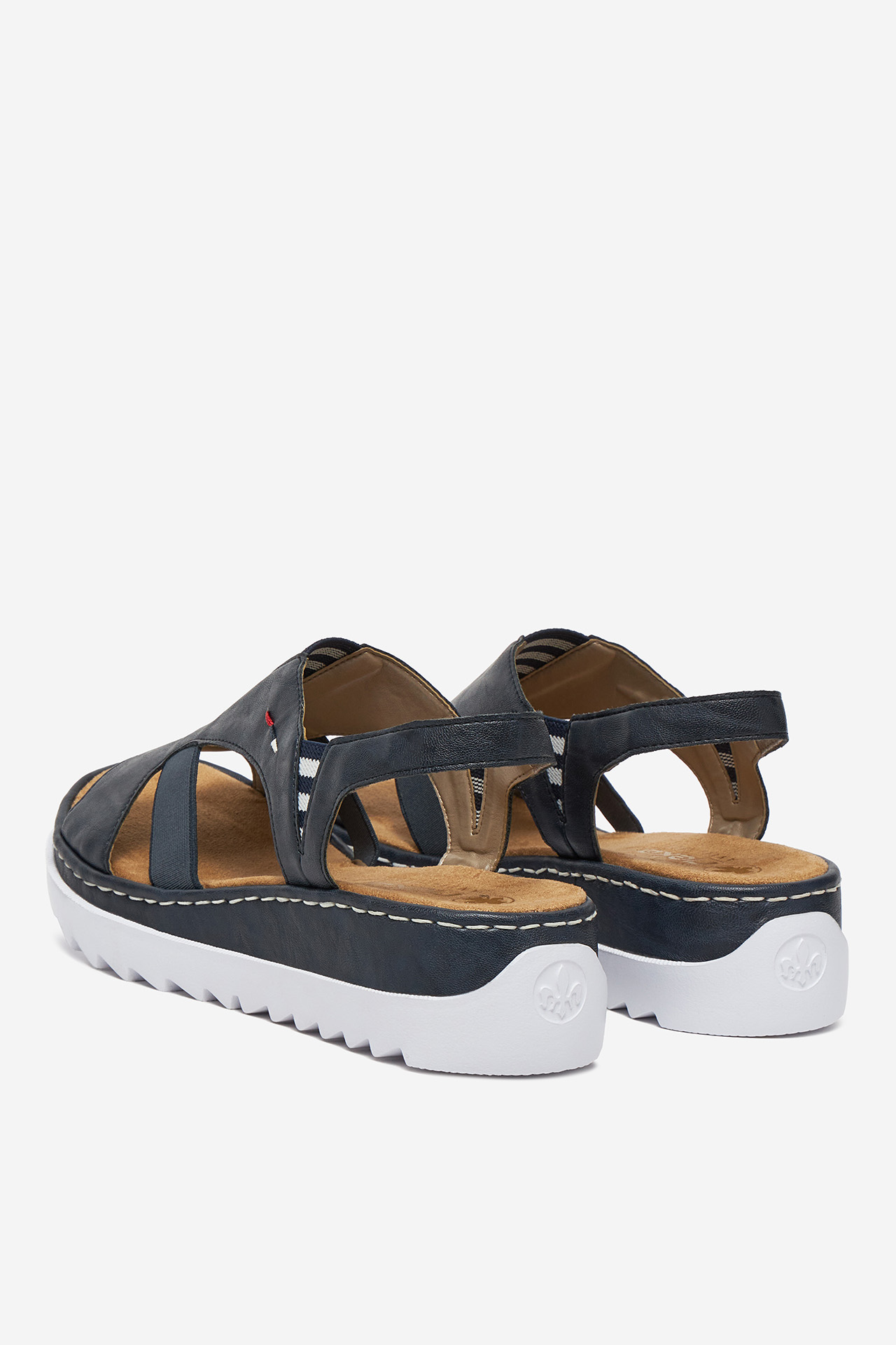 Sandály Tmavomodrá