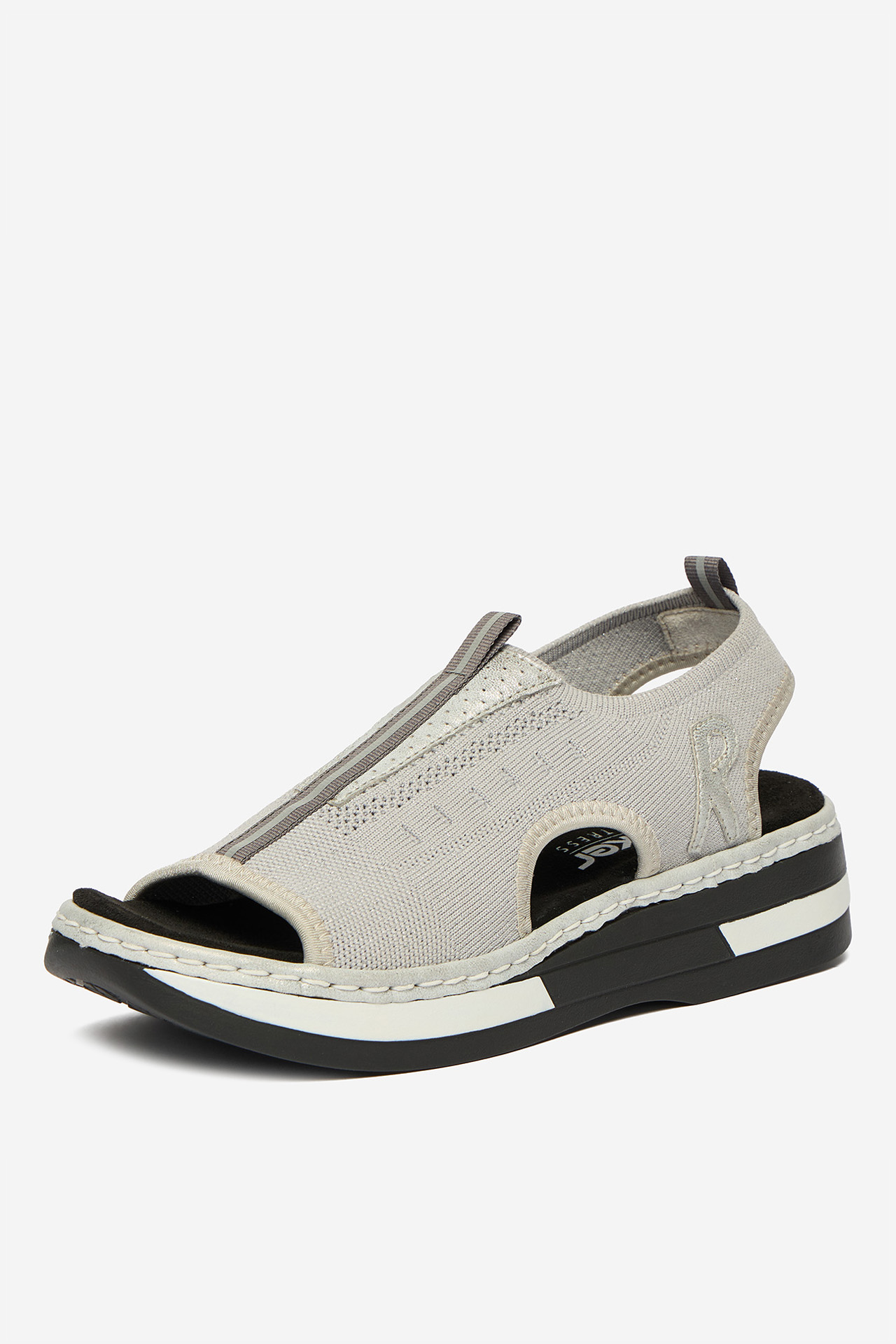 Sandály Světle šedá