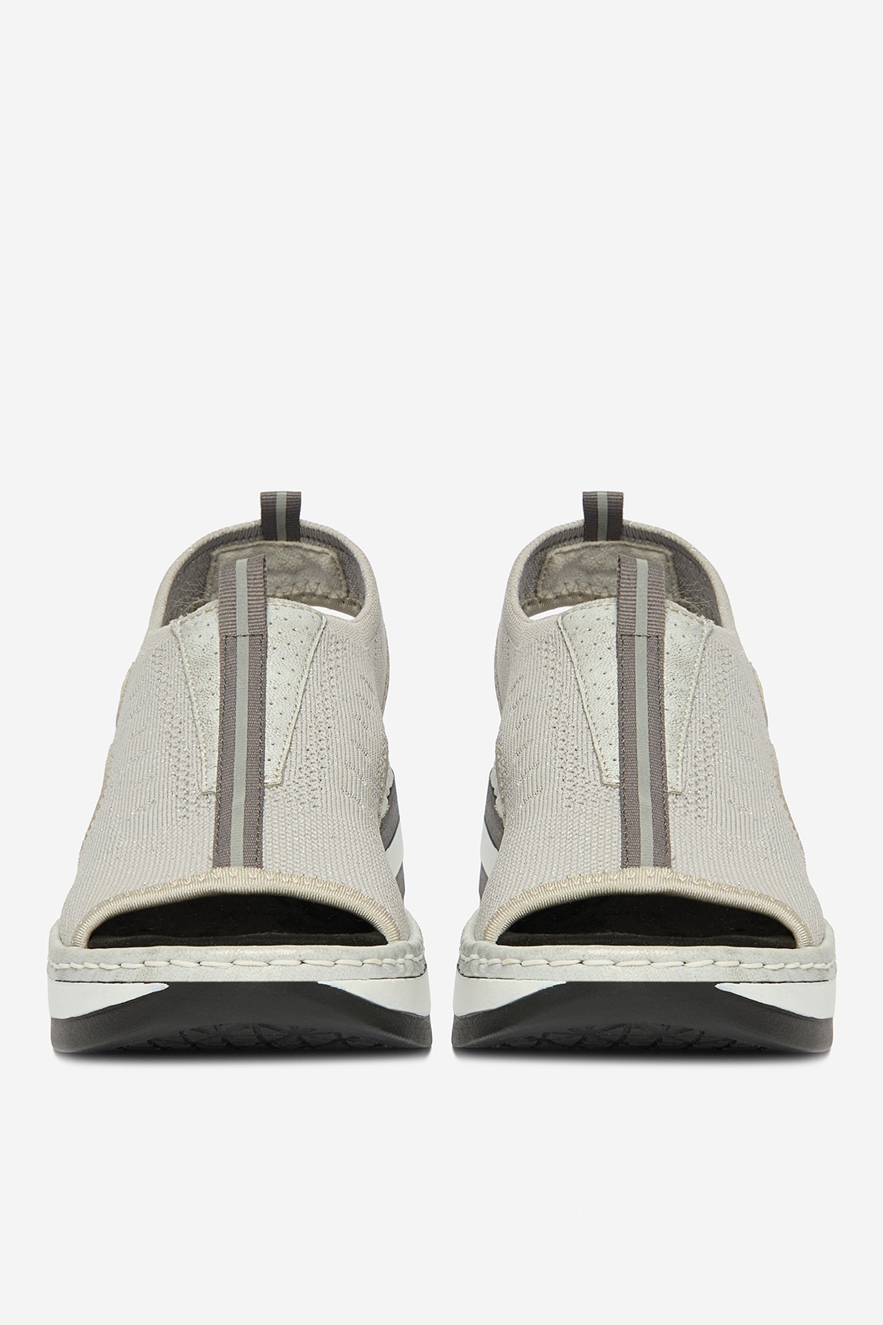 Sandály Světle šedá