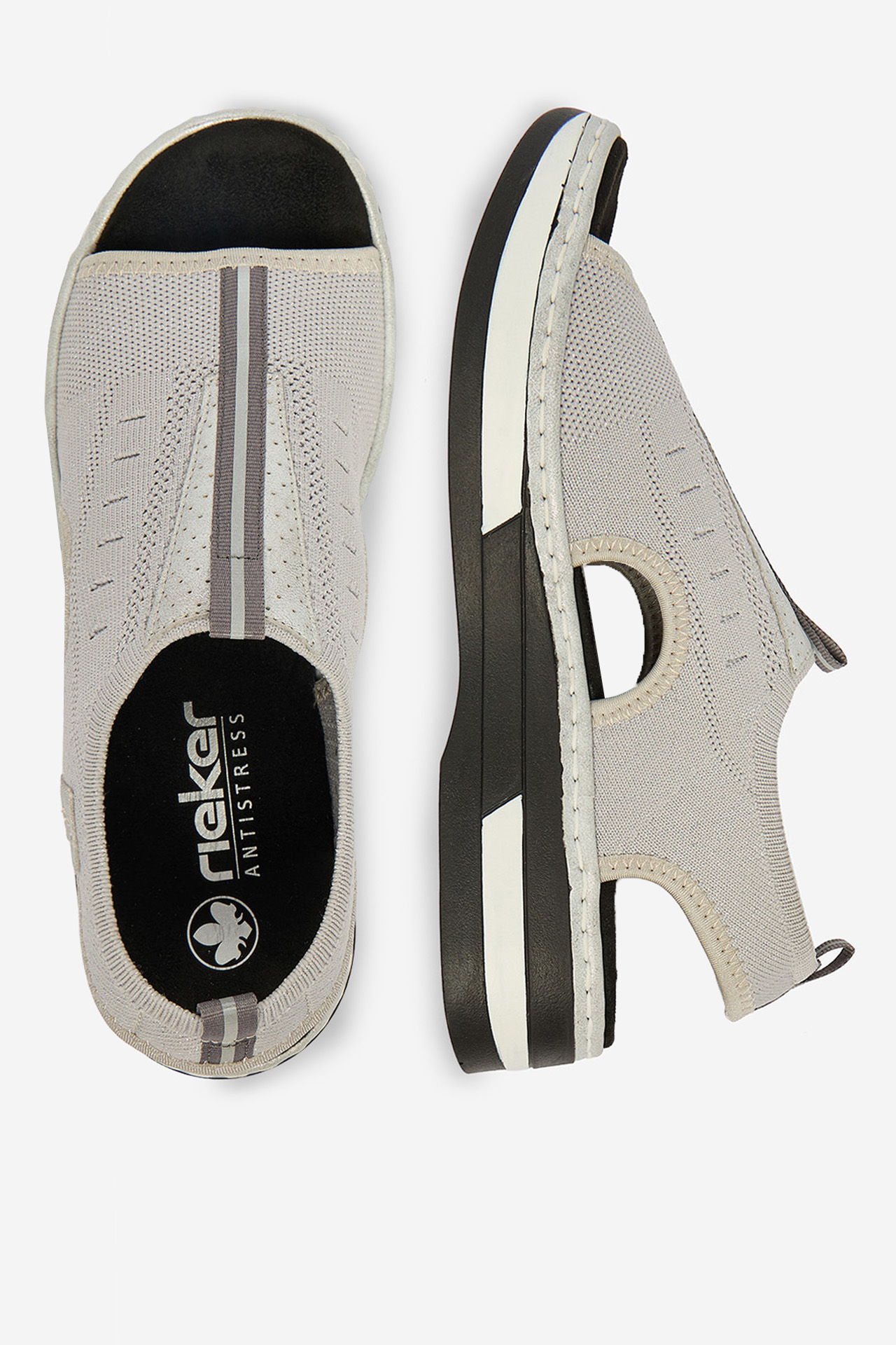 Sandály Světle šedá