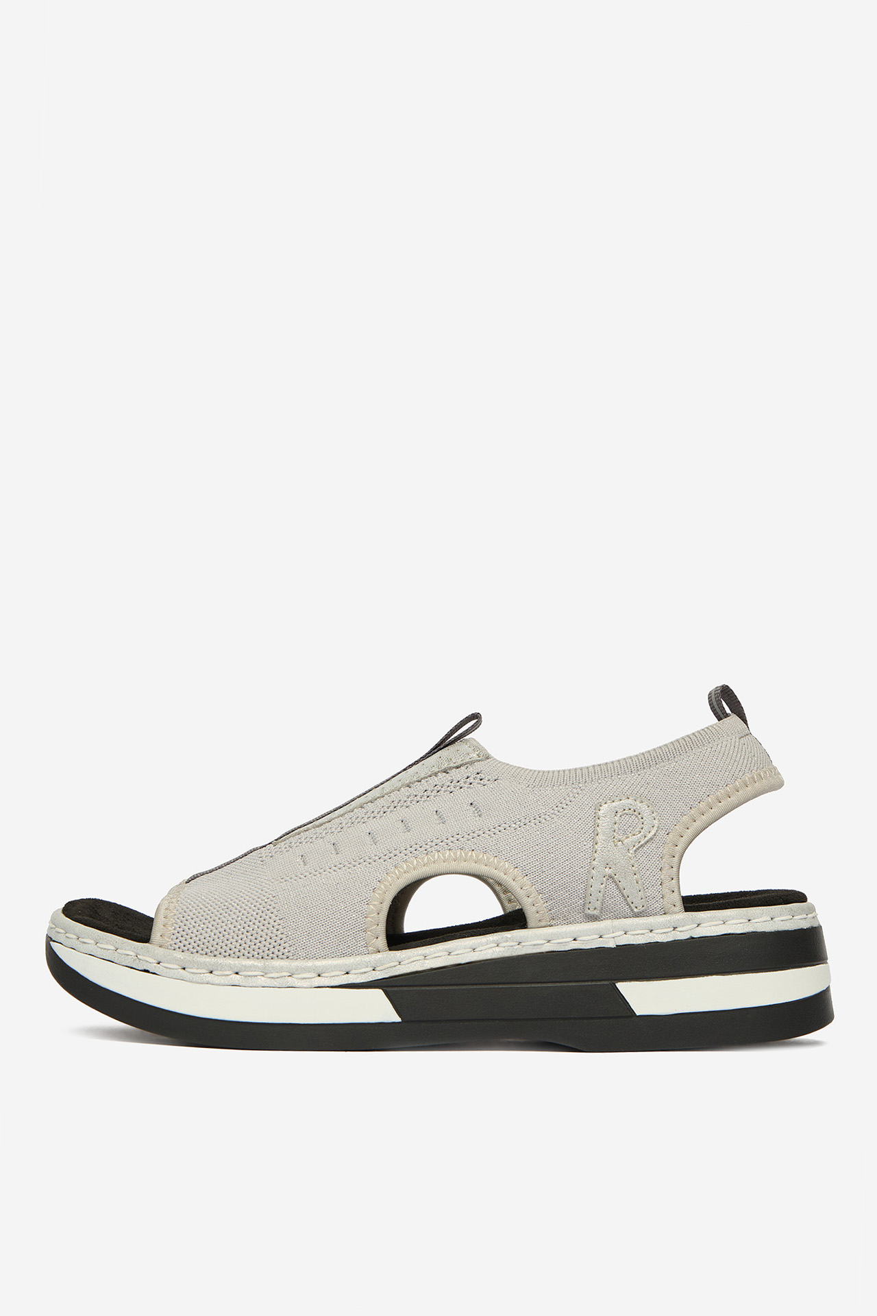 Sandály Světle šedá