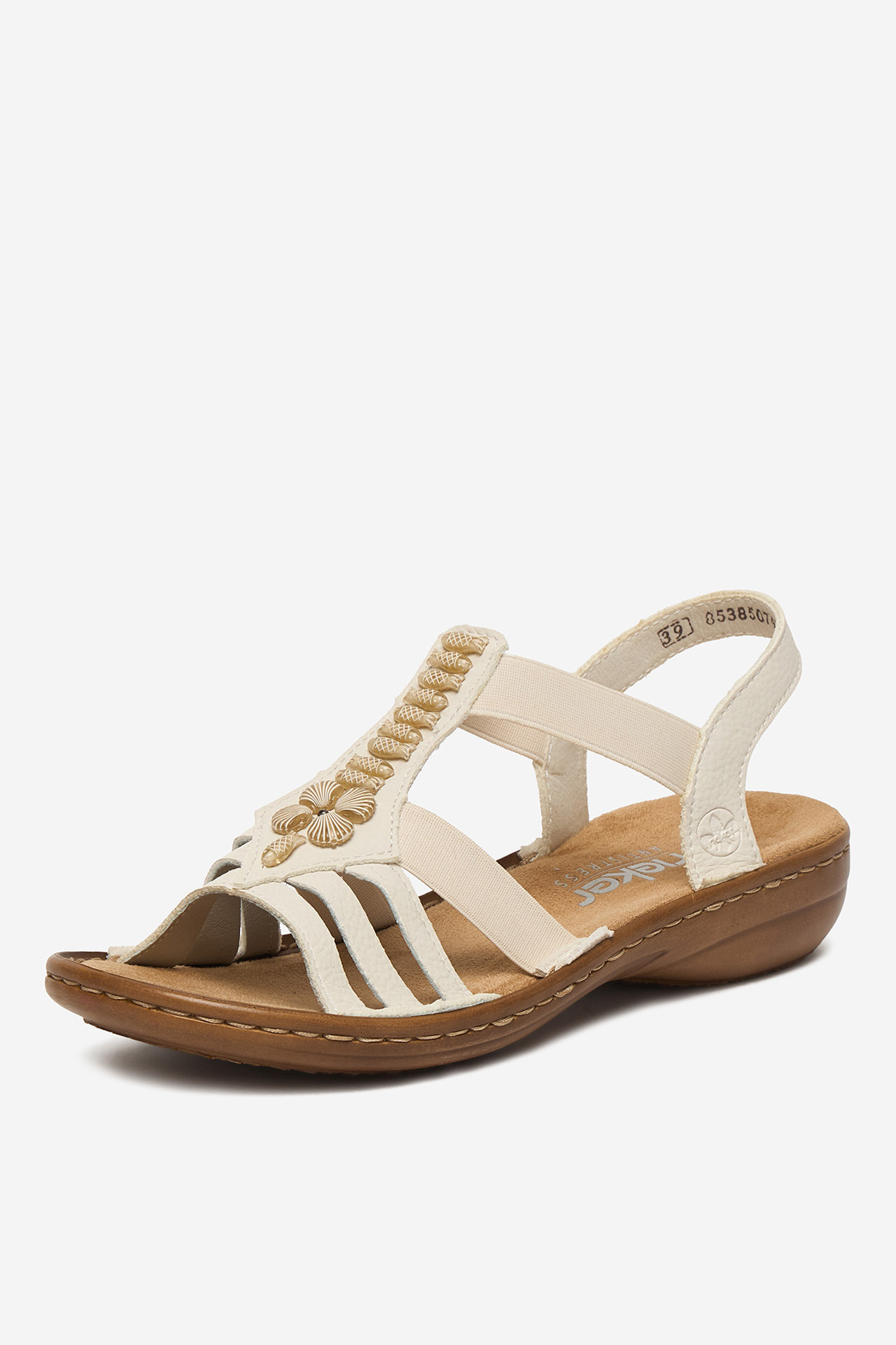 Sandály Krémová