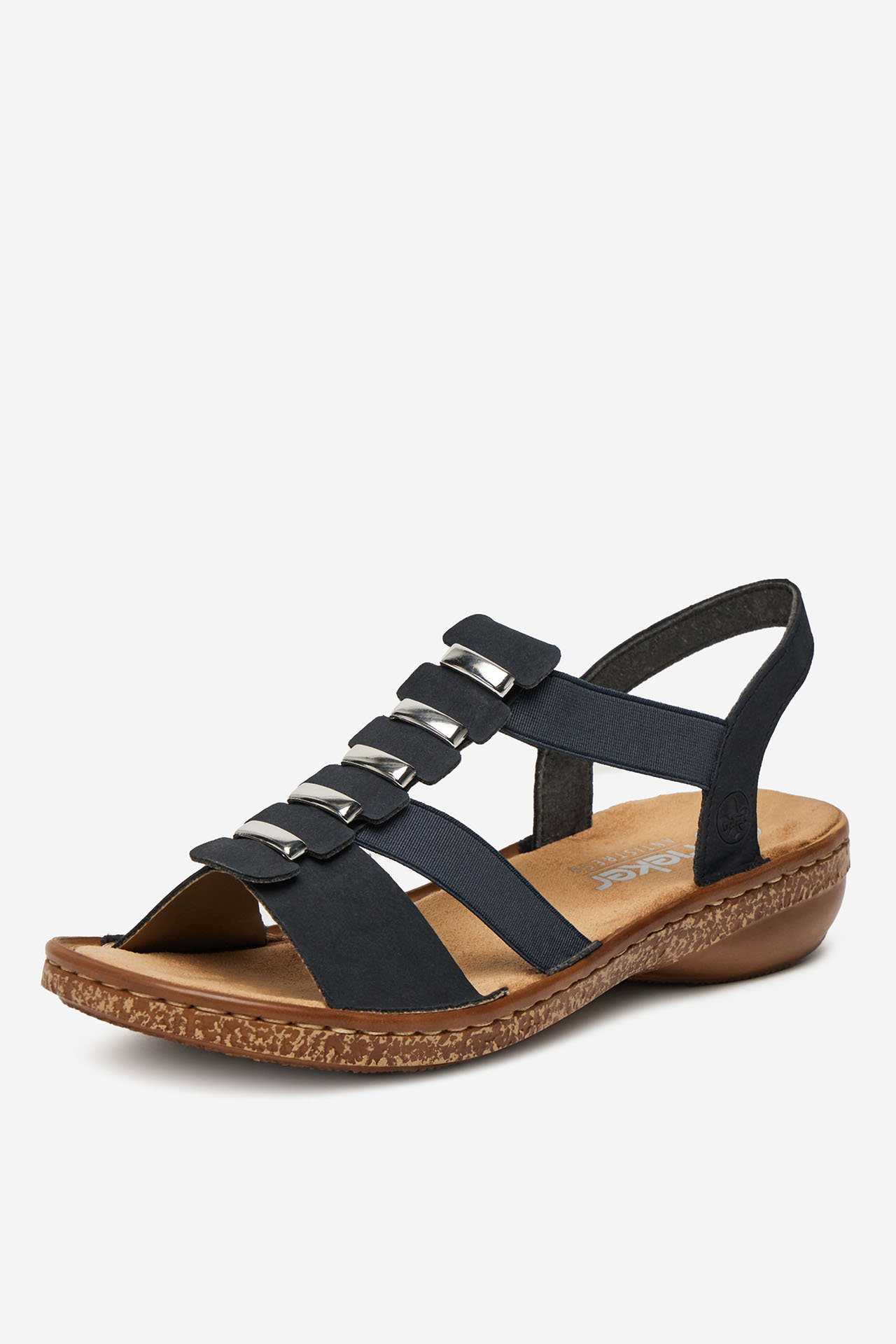 Sandály Tmavomodrá