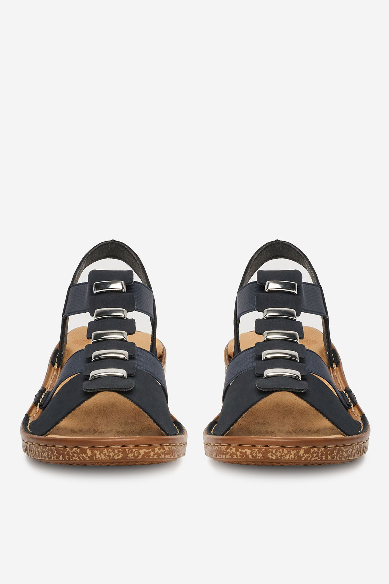 Sandály Tmavomodrá