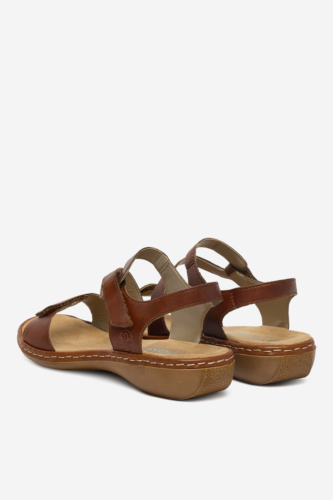 Sandály Hnědá