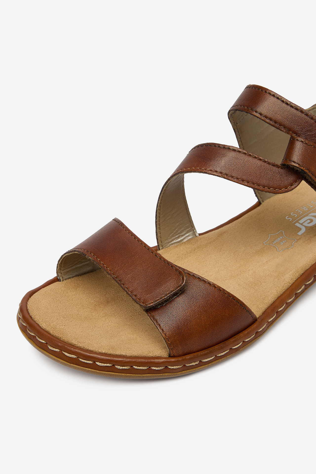 Sandály Hnědá