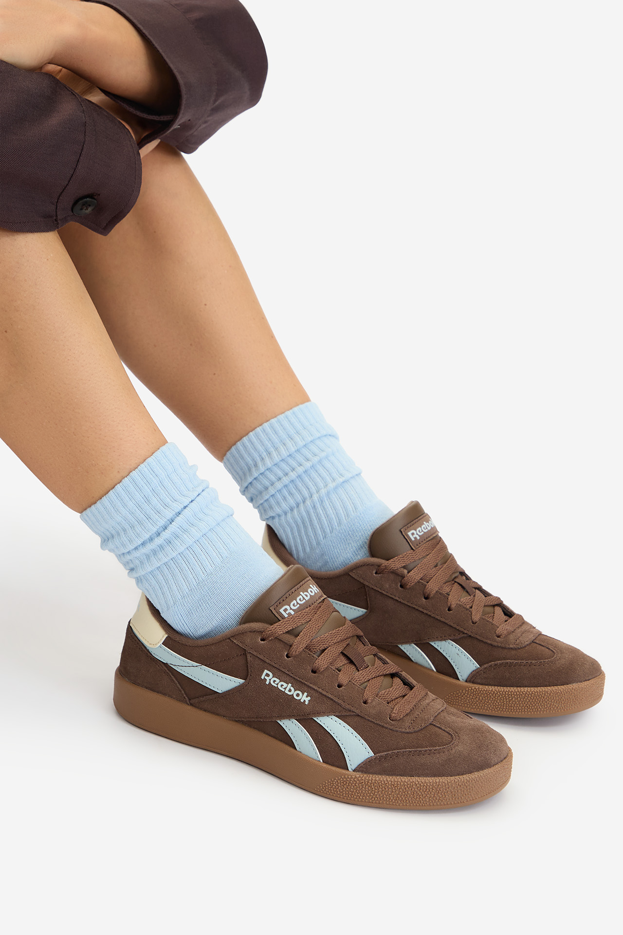 REEBOK WB-REEBOK SMASH EDGE 100264690 Brązowy