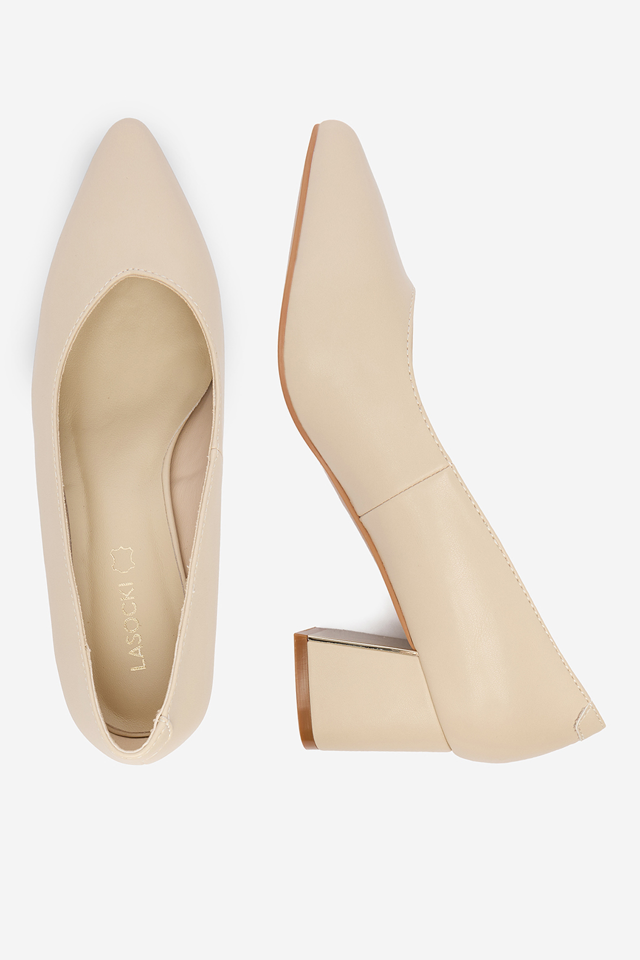 Lodičky Světle béžová