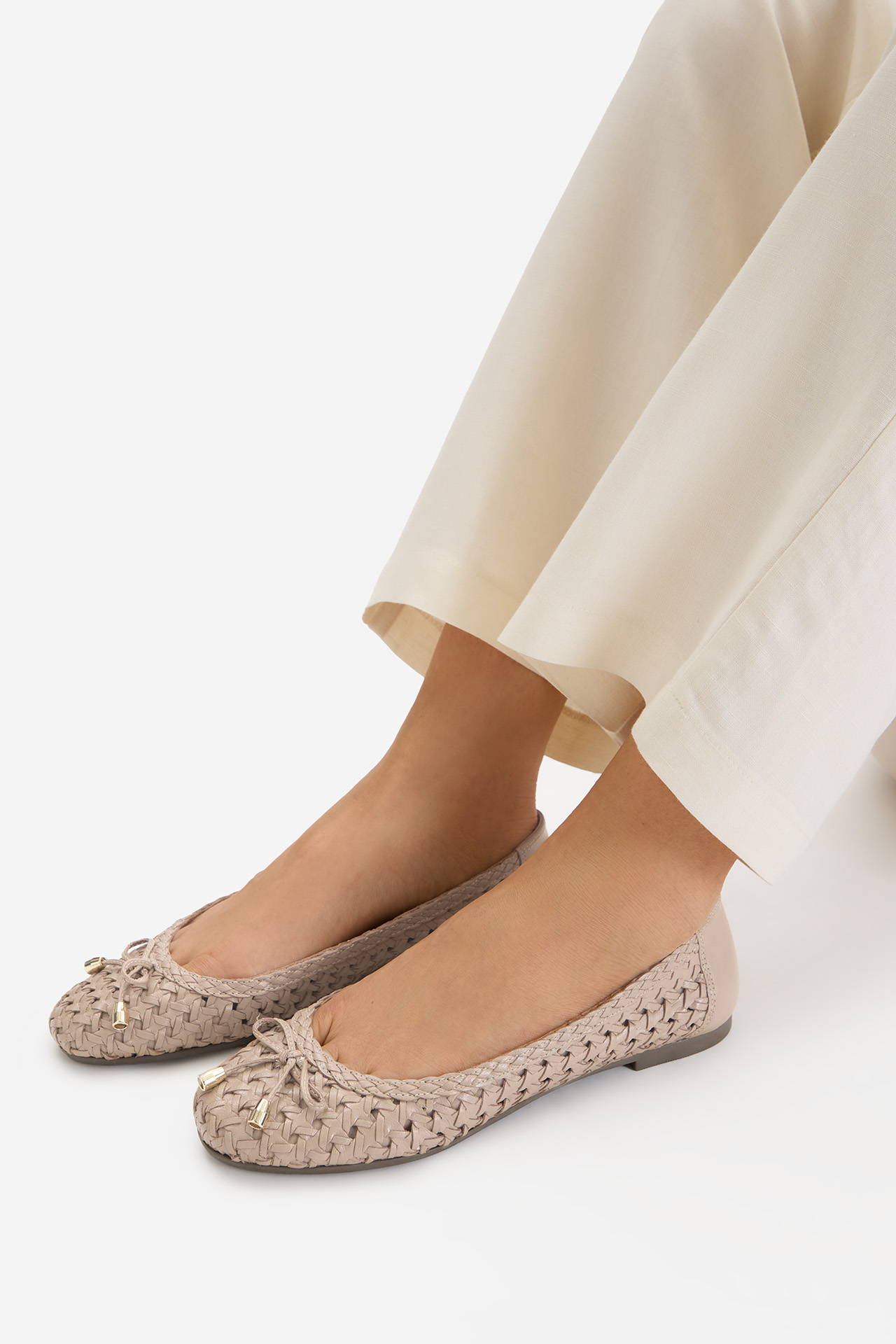 Baleríny Béžová