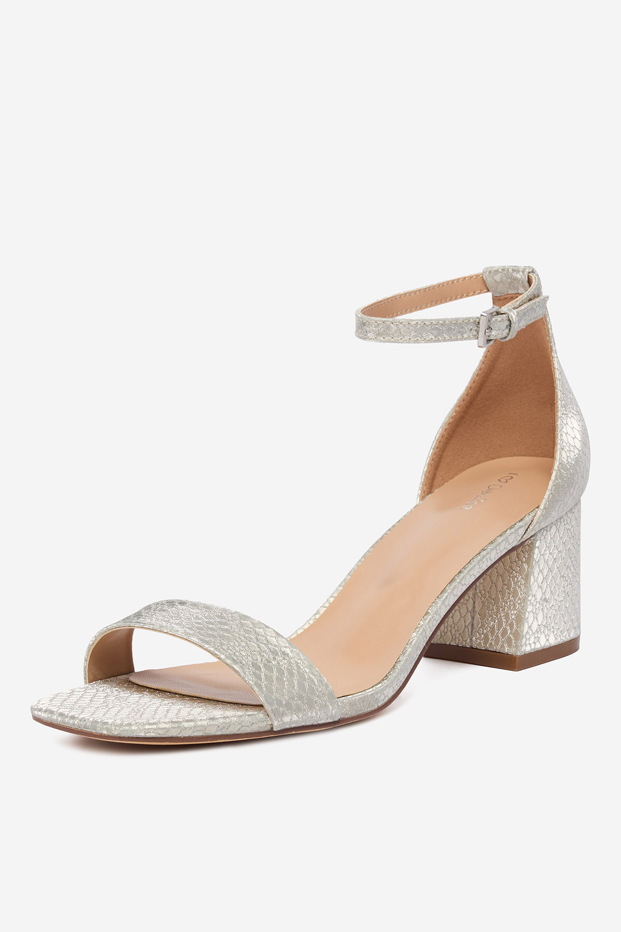Sandály Stříbrná