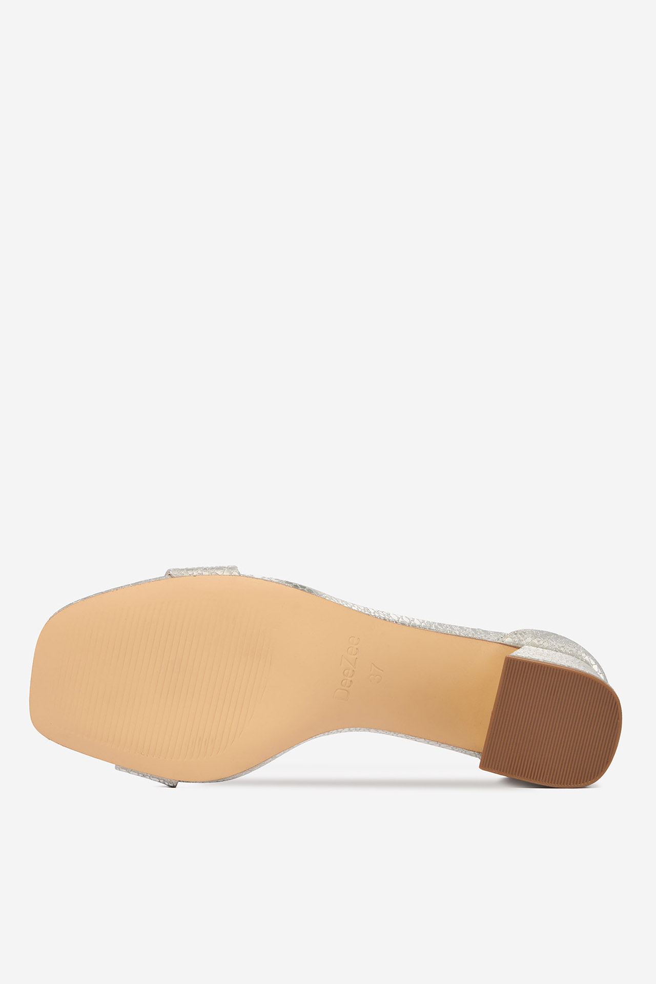 Sandály Stříbrná