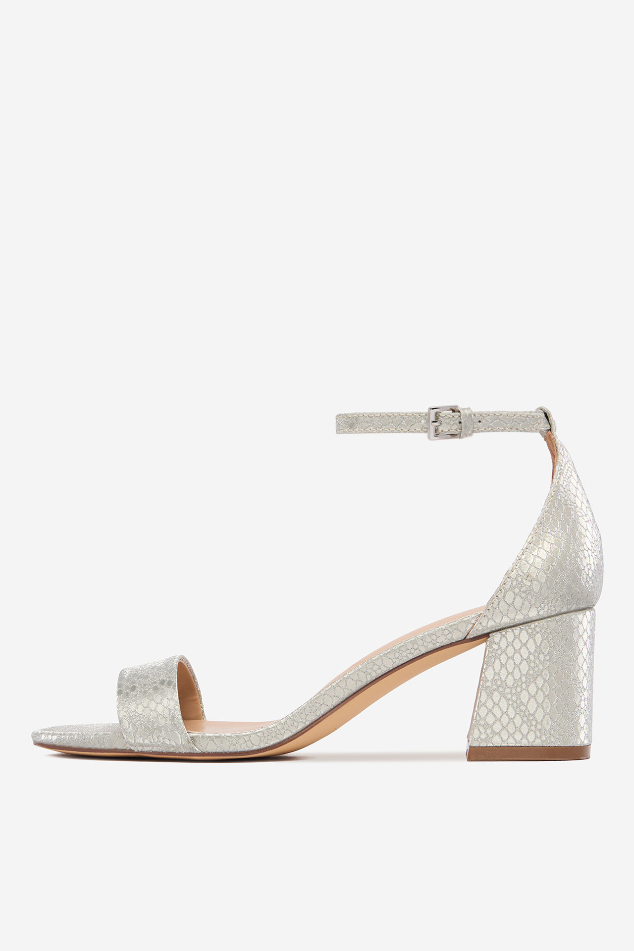 Sandály Stříbrná