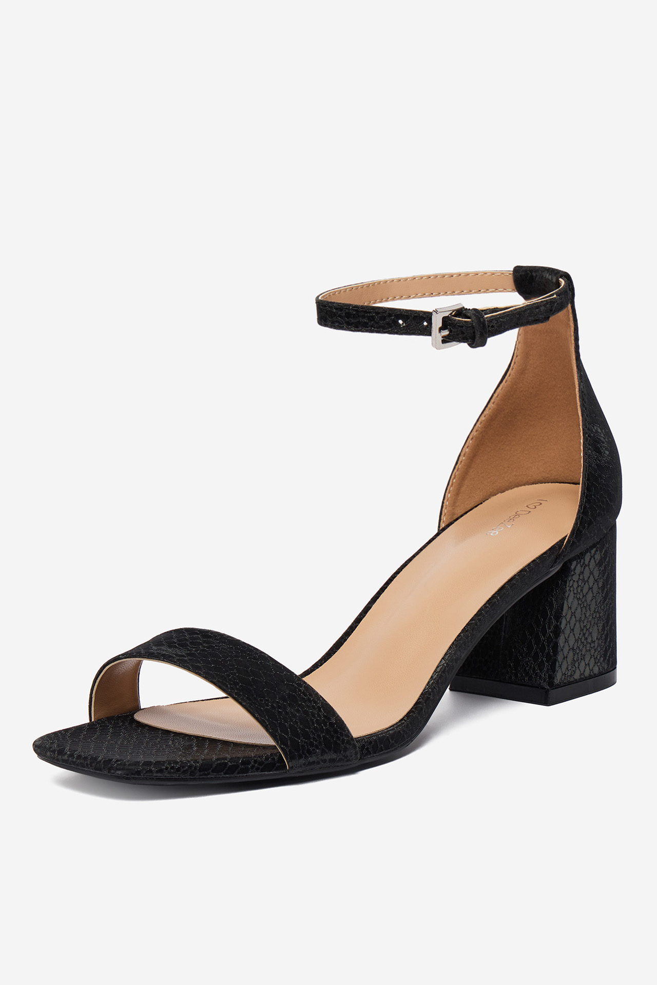 Sandály Černá