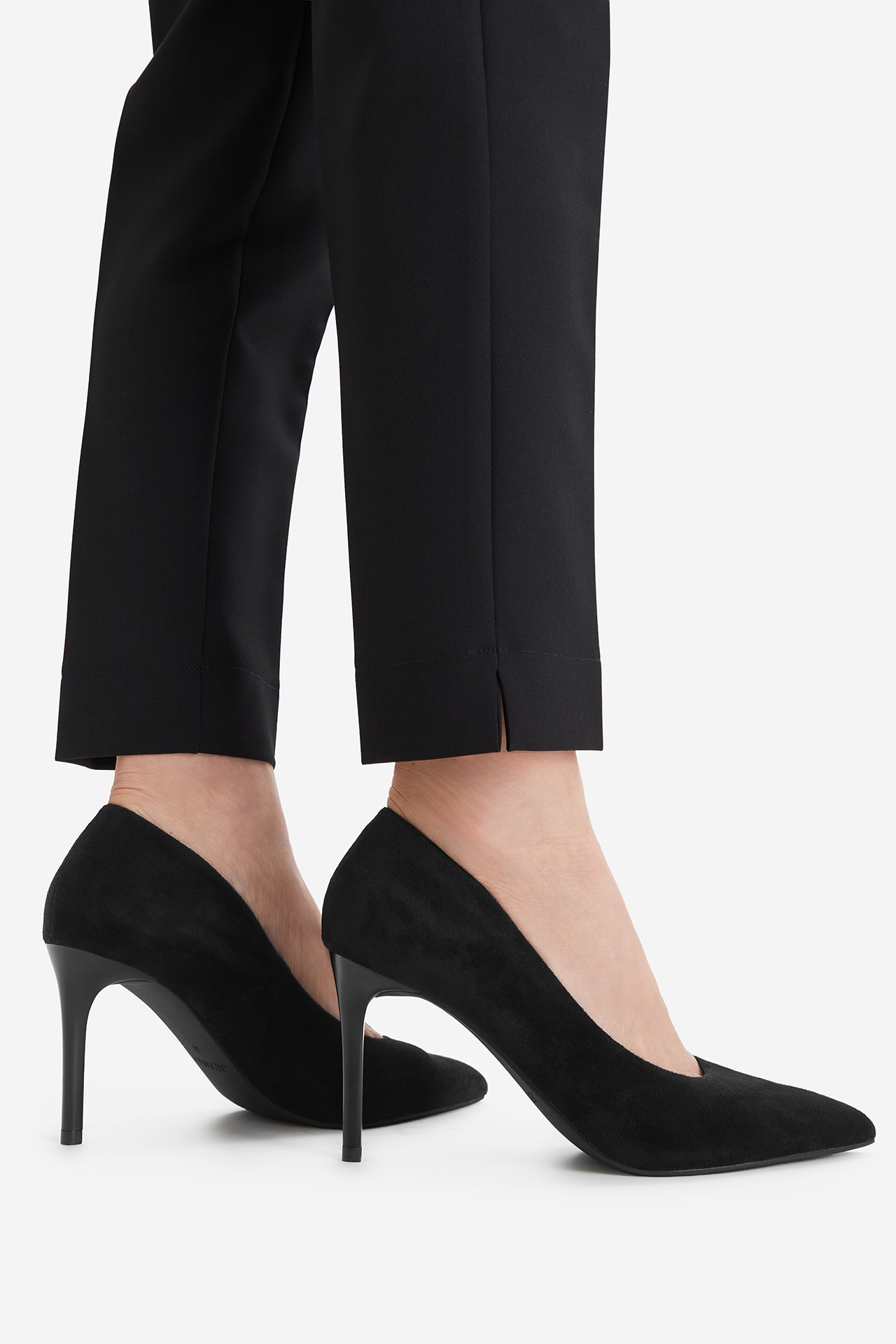 Lodičky na podpatku Černá