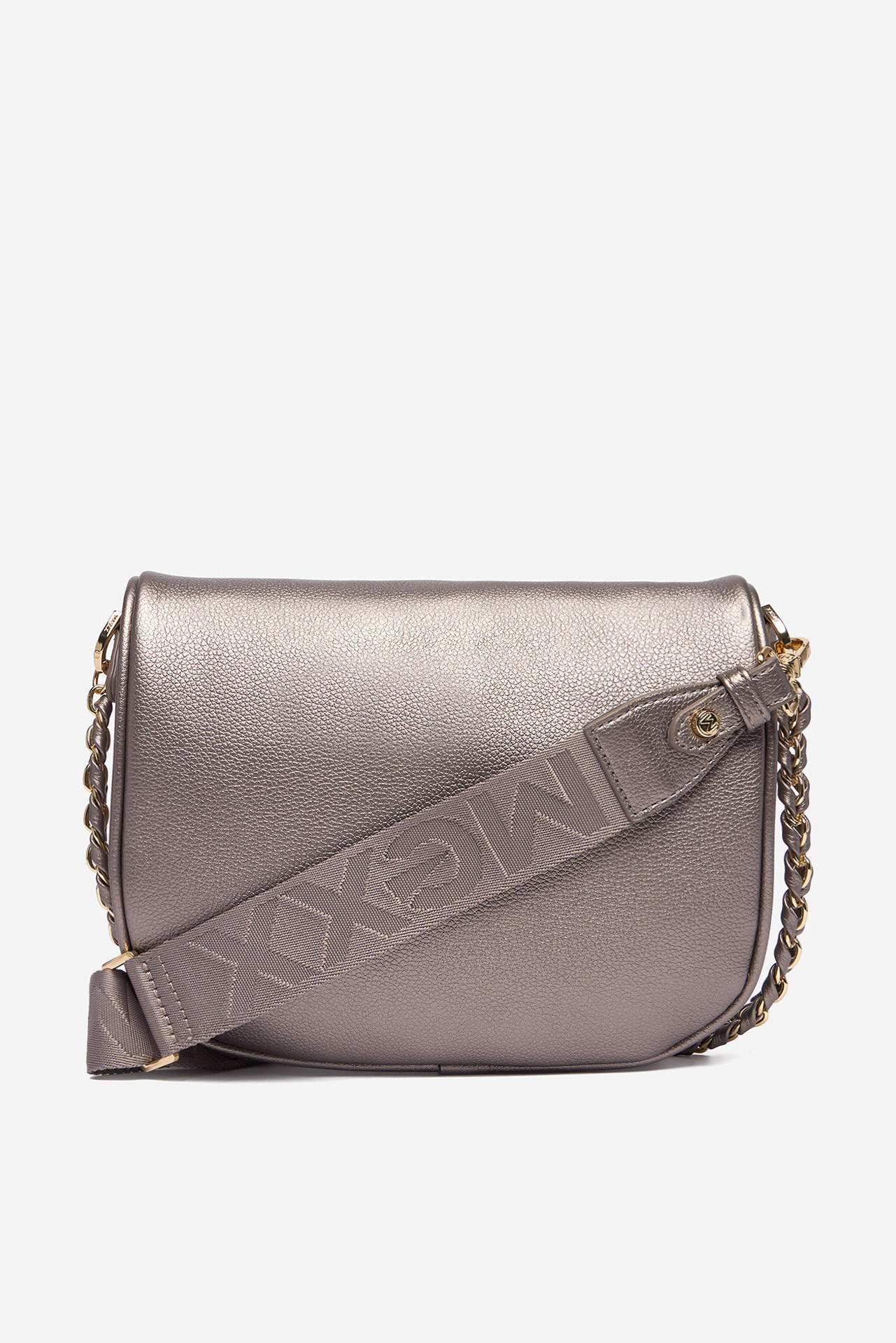 Kabelka Tmavo strieborná