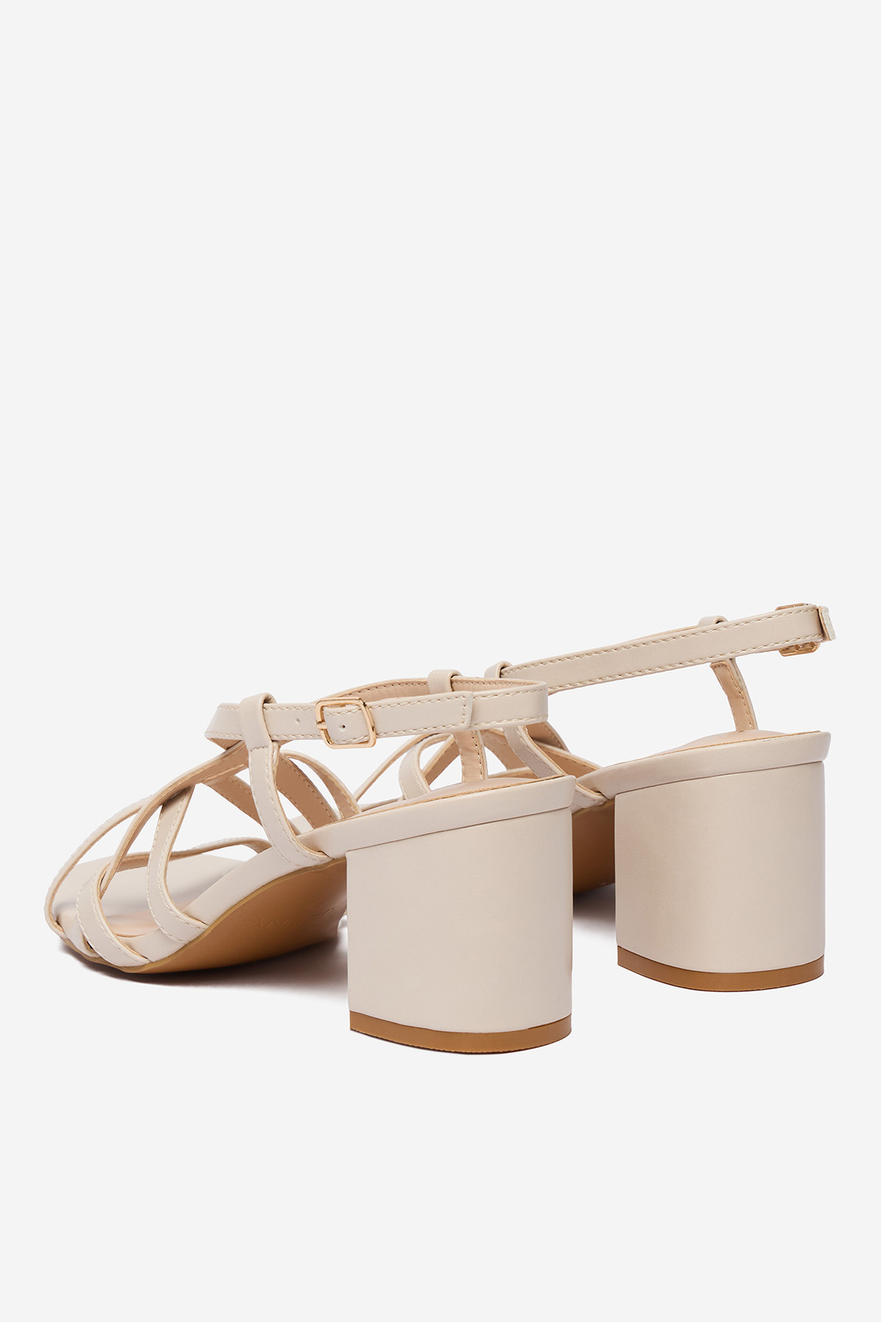 Sandály Světle béžová