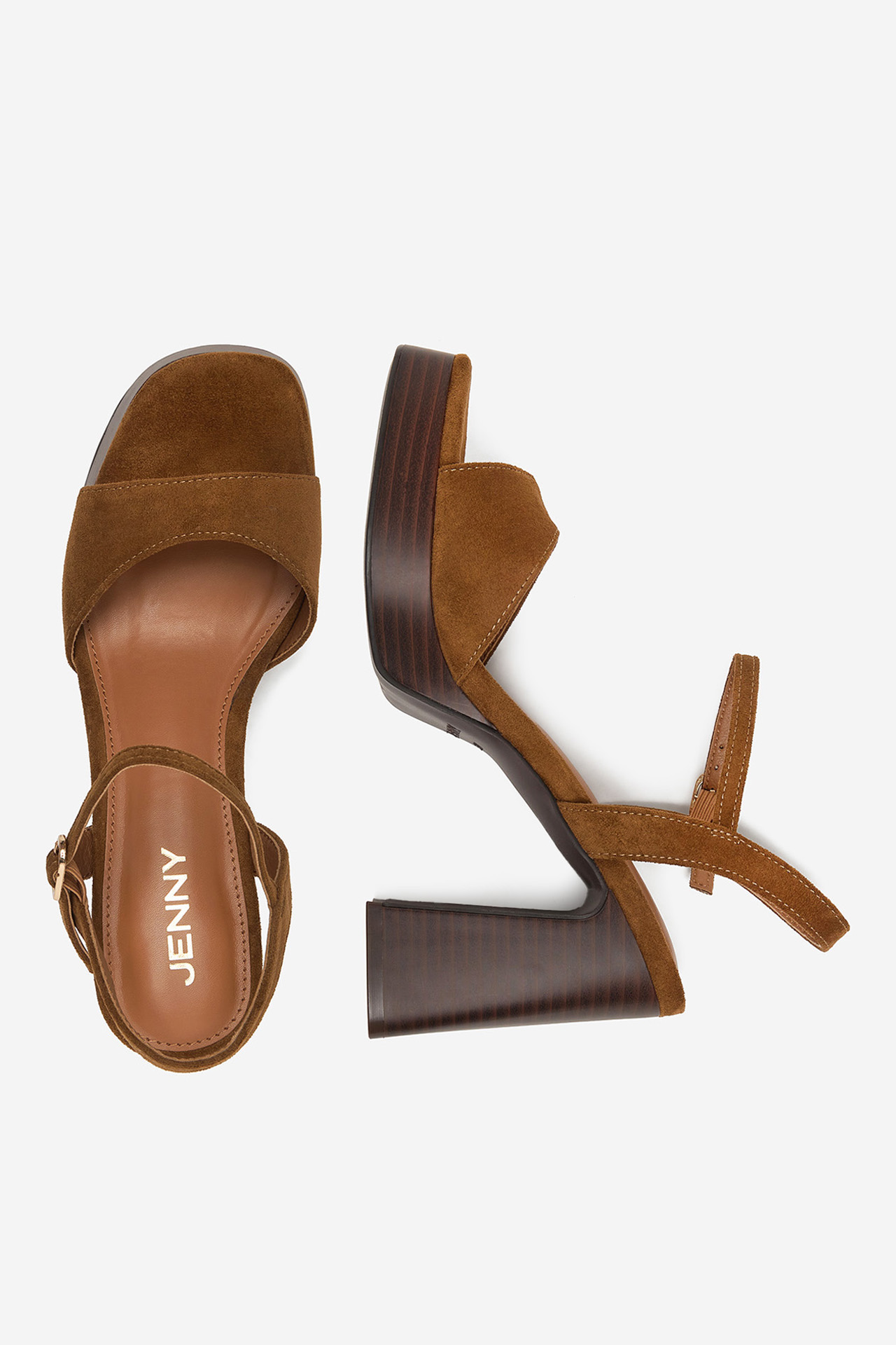 Sandály Hnědá