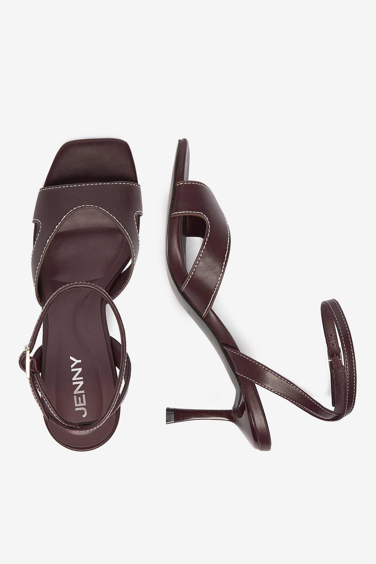 Sandály Vínový