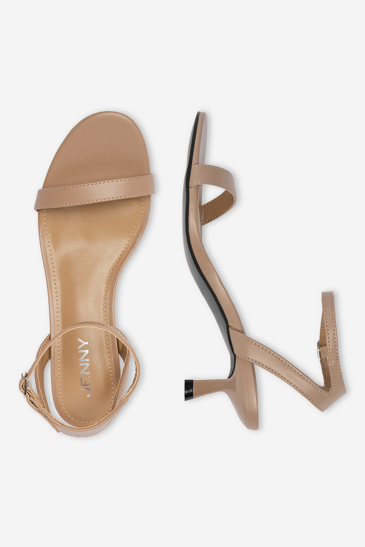 Sandály Tmavě béžová
