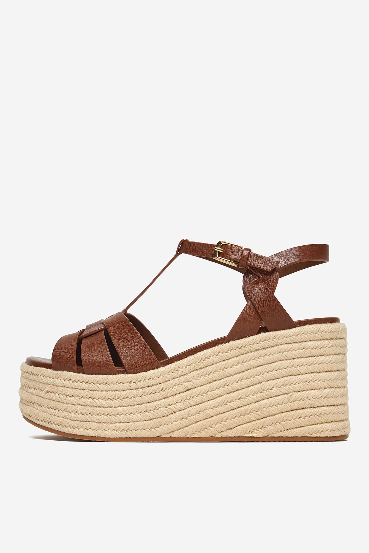Espadrilky Hnědá
