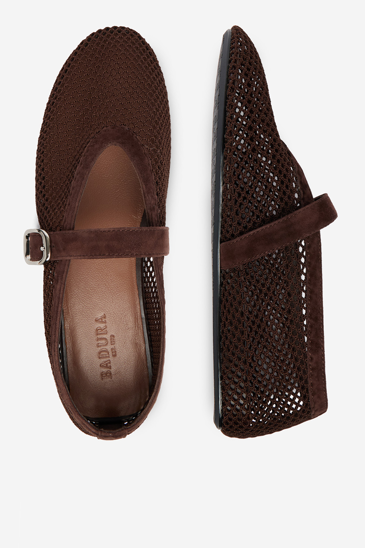 Baleríny Tmavě hnědá